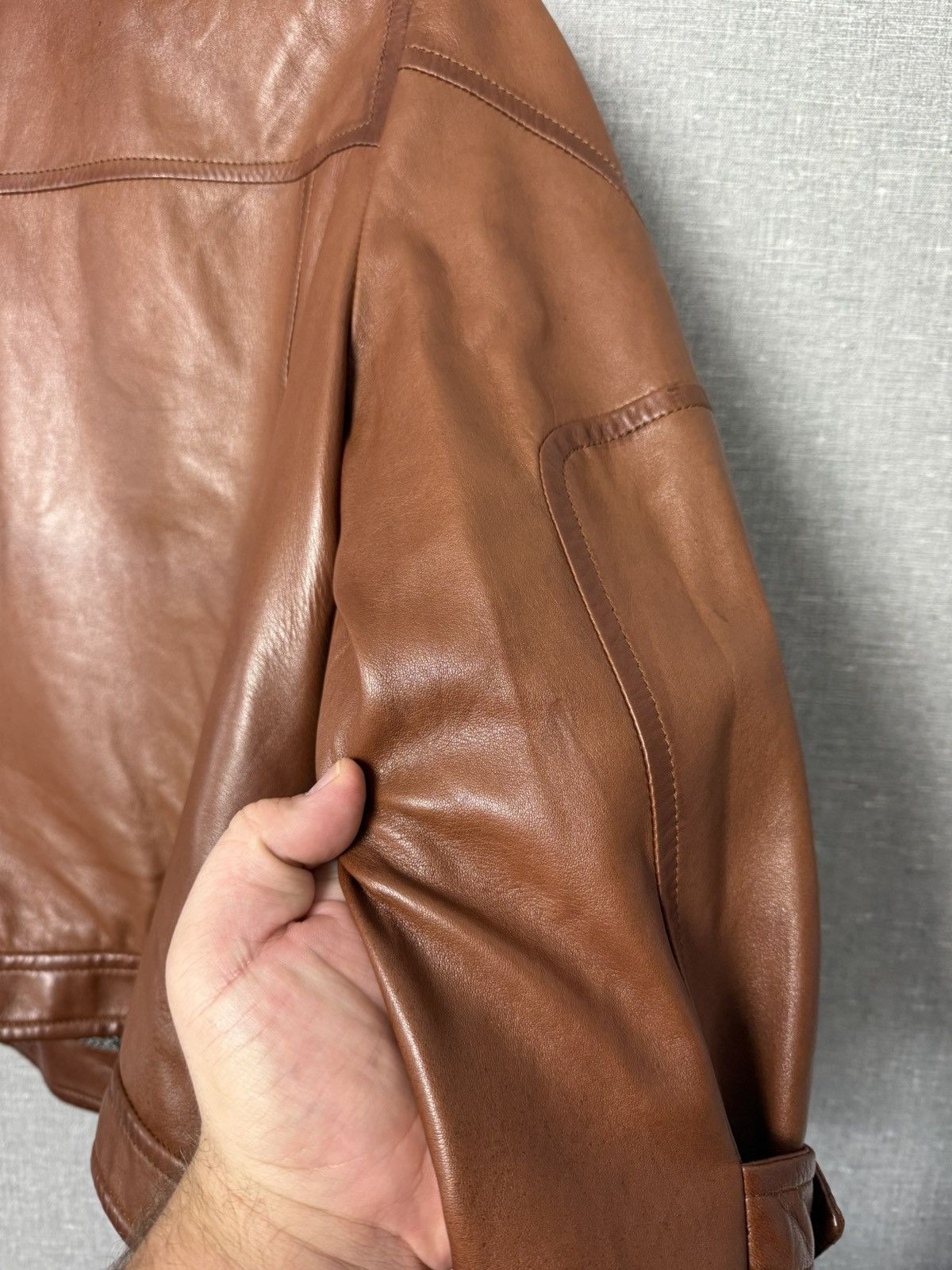 Miu Miu Miu Miu Lambskin Leather Biker Jacket with Buckle Cuffs sz44 Size M / US 6-8 / IT 42-44 - 18 Thumbnail
