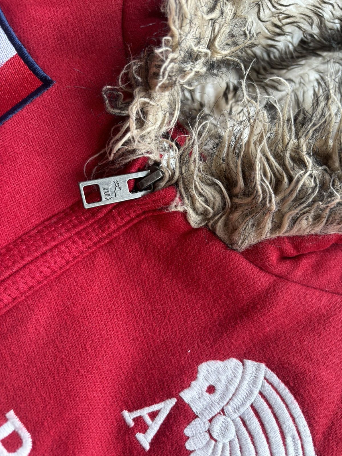 If Six Was Nine Y2k Abercrombie Punk Style Fur Hoodie Size US M / EU 48-50 / 2 - 6 Thumbnail