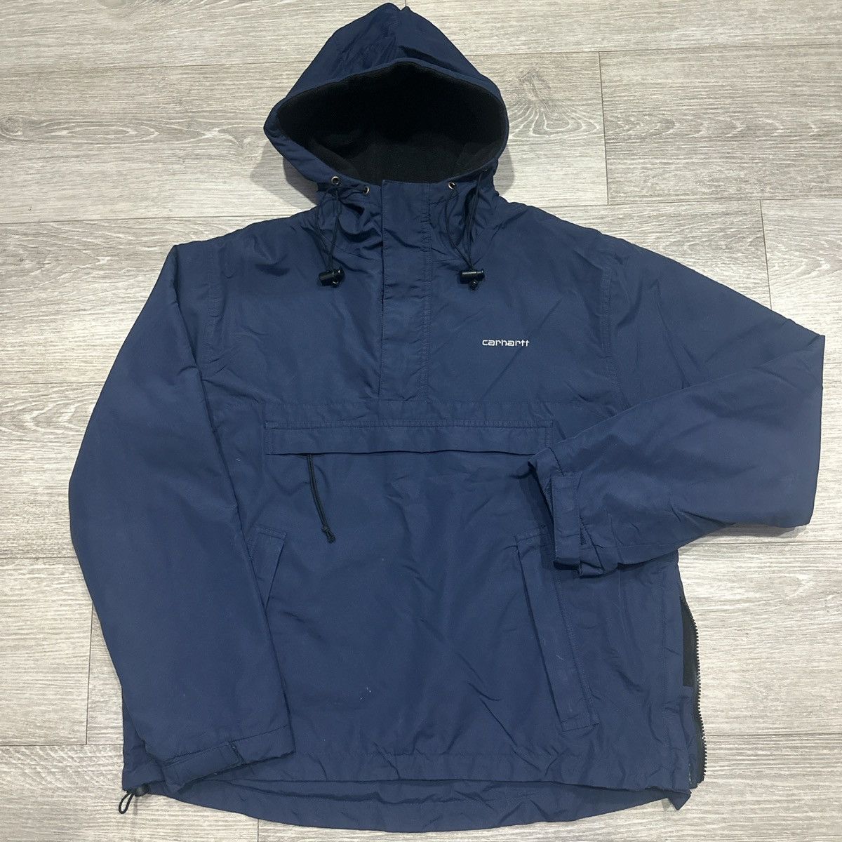 Carhartt Vintage Carhartt Navy Windbreaker Size US M / EU 48-50 / 2 - 1 Thumbnail