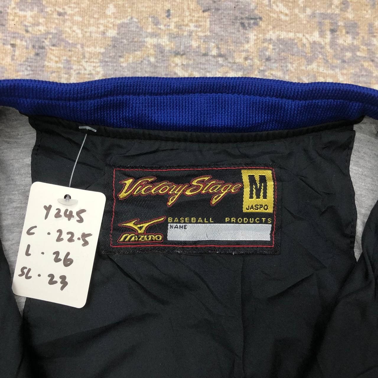 Mizuno × Vintage Y245 MIZUNO X VICTORY STAGE BASEBALL WINDBREAKER JACKET Size US M / EU 48-50 / 2 - 7 Thumbnail