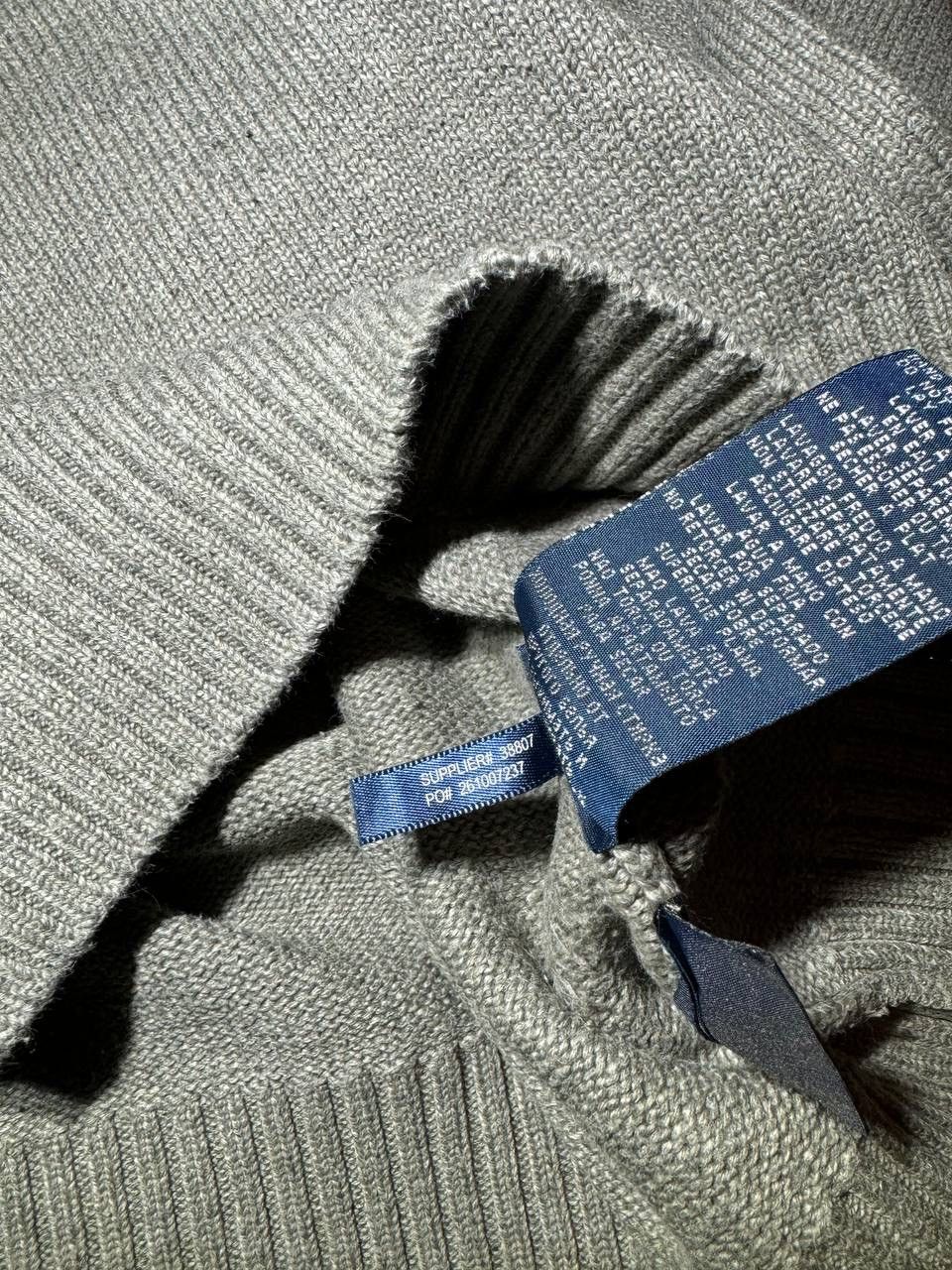 Polo Ralph Lauren × Vintage Polo Ralph Lauren Vintage Knit Sweater Embroidered Logo Size US XL / EU 56 / 4 - 9 Thumbnail
