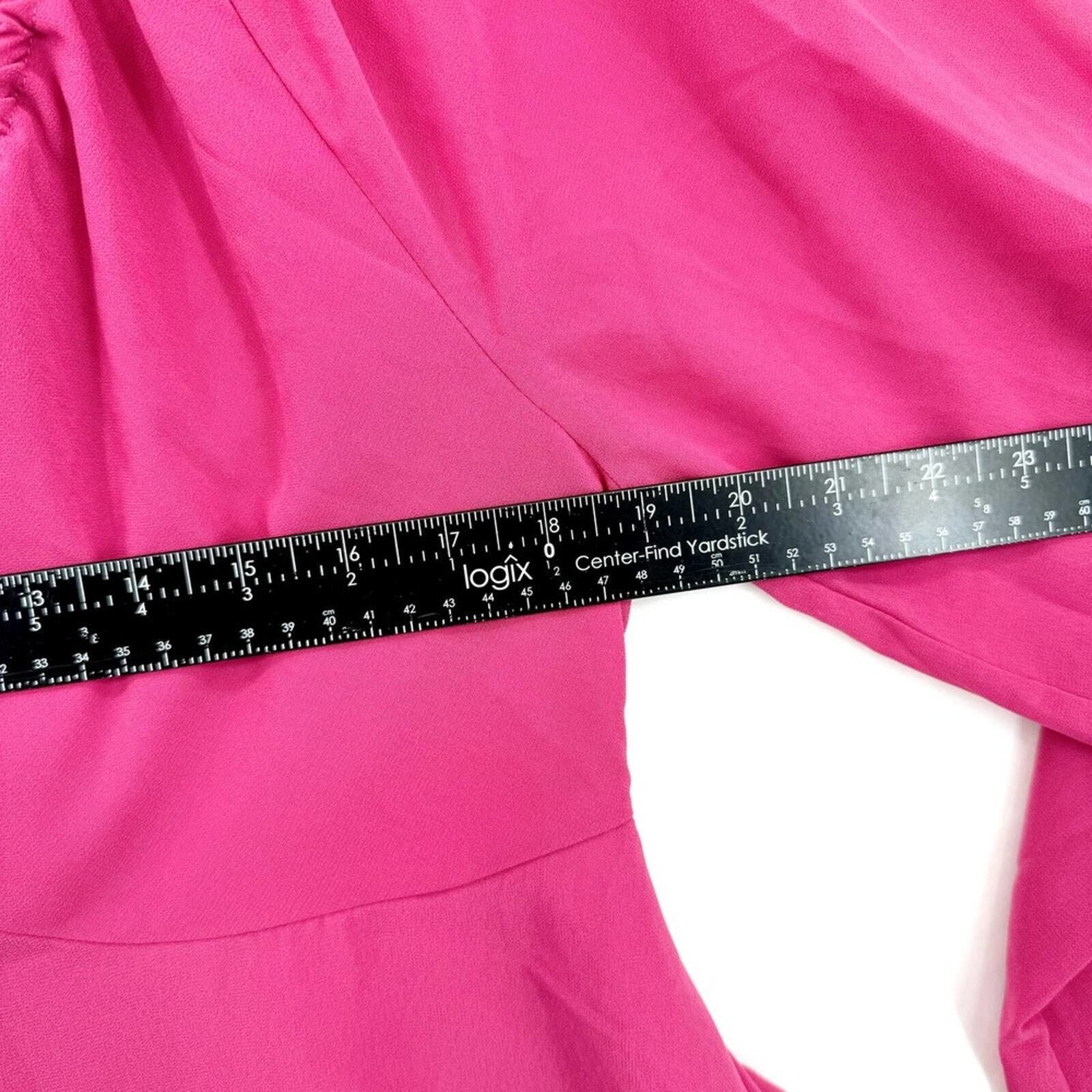 Other Heatherly VNeck Flared Sleeve Semi Sheer NWT Blouse Size XXL Size XXL / US 16-18 / IT 52-54 - 5 Thumbnail