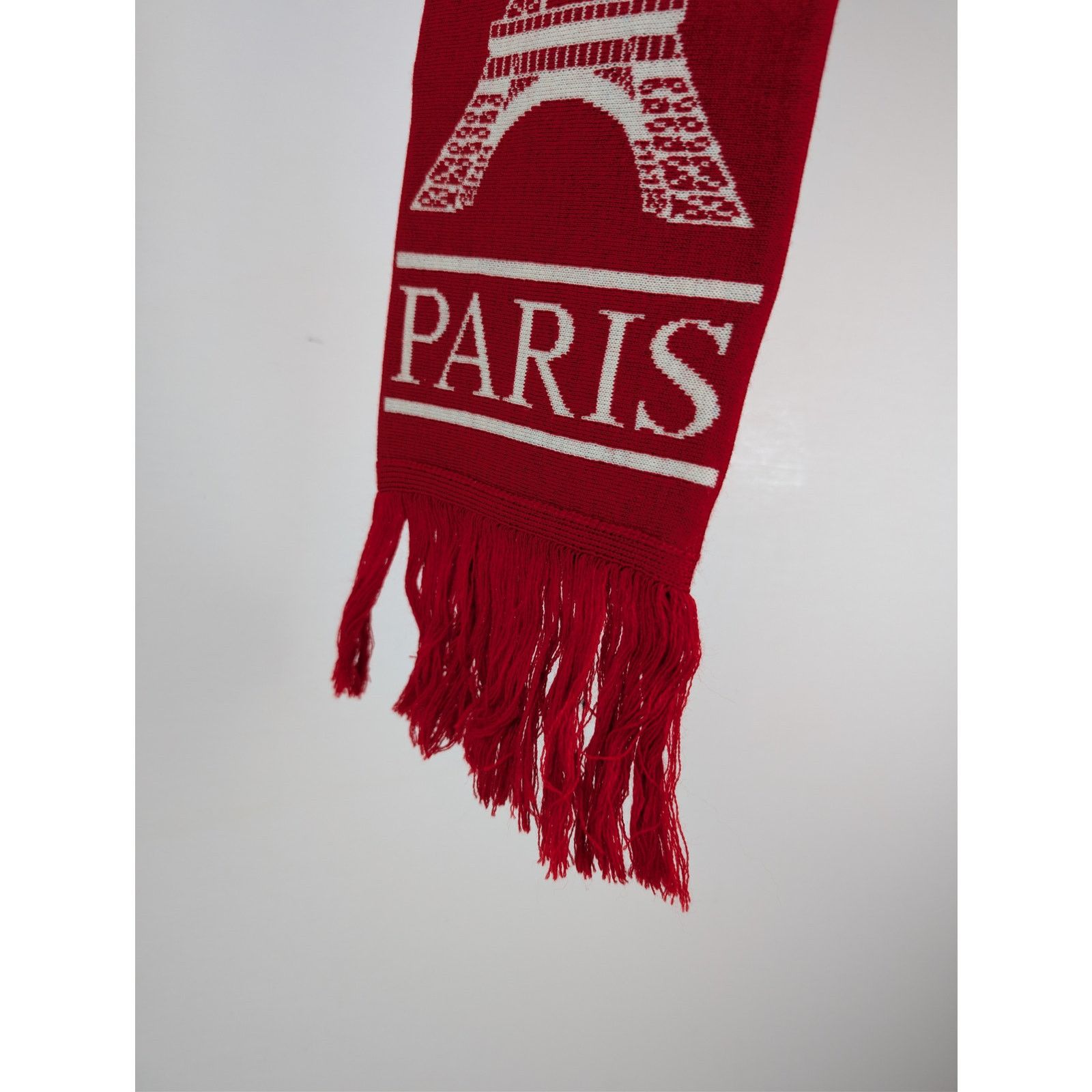 Balenciaga o1rshd1 Size: OS / Q:2 / Football Scarf in Red/White Size ONE SIZE - 4 Thumbnail