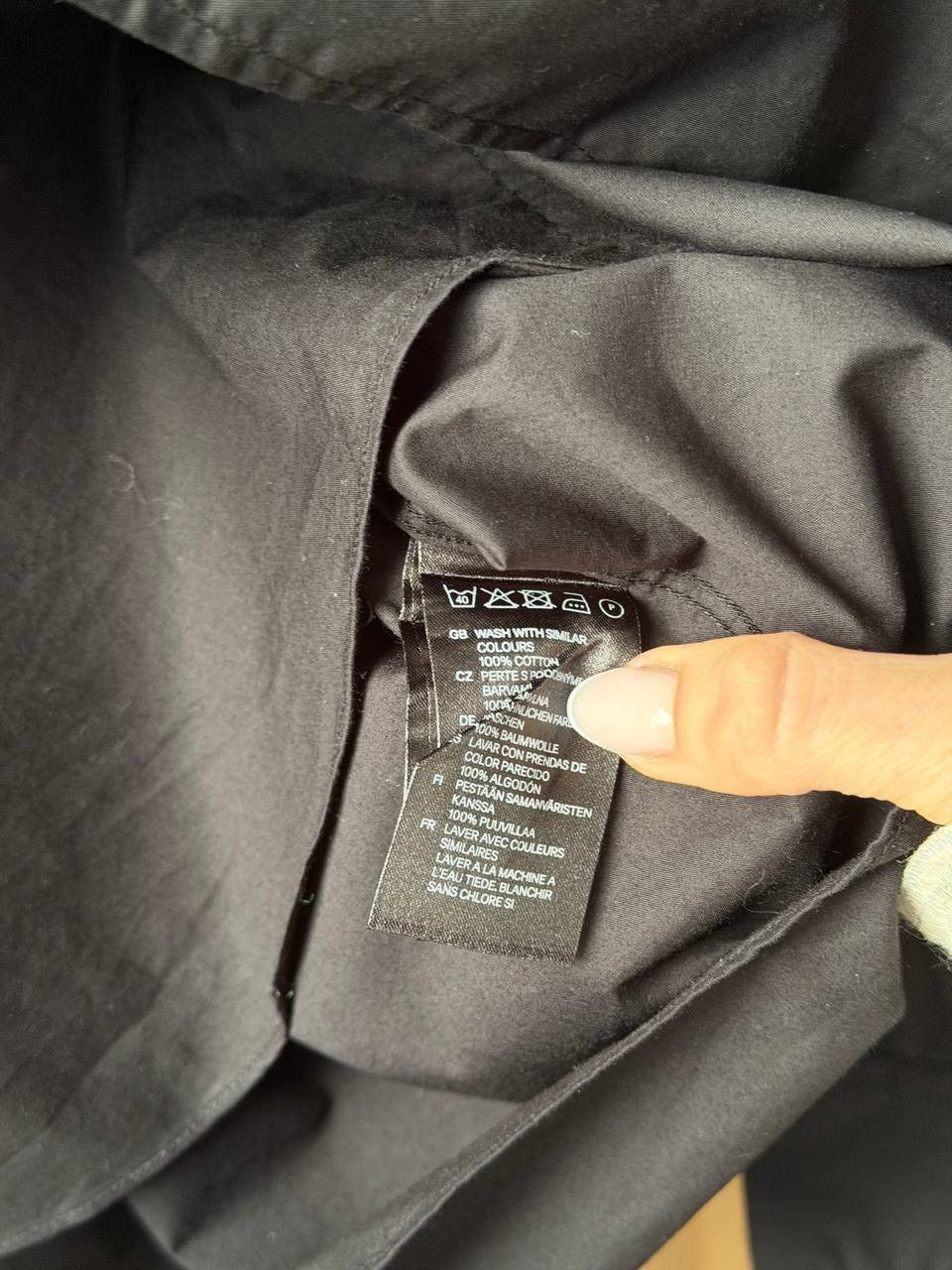 Comme des Garcons SHIRT H&M x Comme Des Garcons Shirt CDG Button UpBlack Casual Size US L / EU 52-54 / 3 - 3 Thumbnail