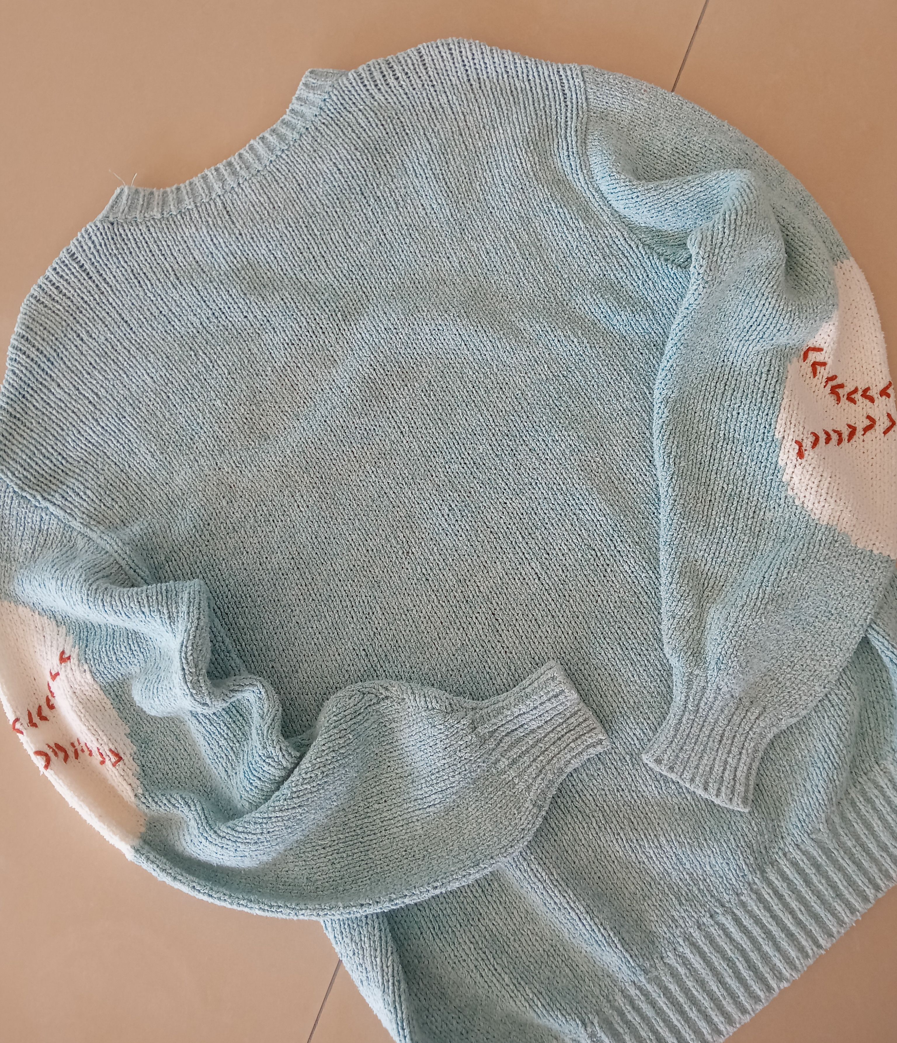 Japanese Brand × Vintage Vintage Voxel Rare Design Sweater Size US M / EU 48-50 / 2 - 2 Thumbnail