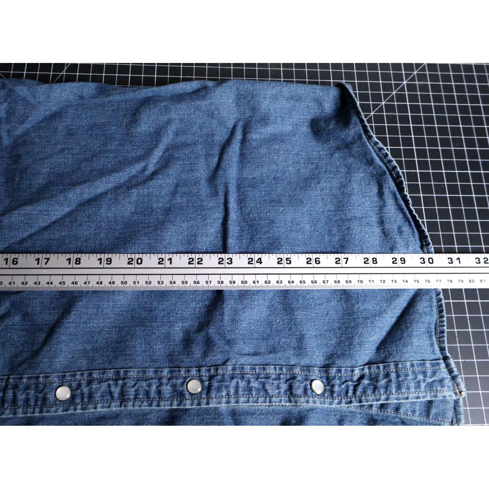 Levi's Levi's Denim Western Shirt Men's 2XL Blue Pearl Snap Shirt Rockabilly Cowboy Size US XXL / EU 58 / 5 - 6 Thumbnail