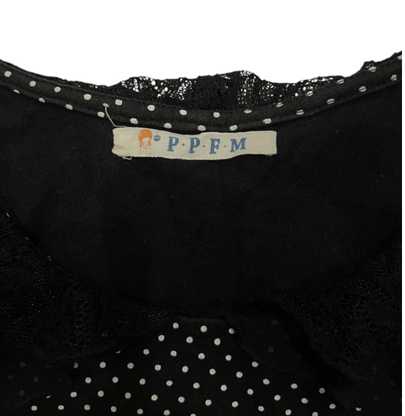 Hysteric Glamour × If Six Was Nine 🔥RARE !! PPFM POLKA DOT FIT SHORT SLEEVE BLOUSES Size S / US 4 / IT 40 - 4 Thumbnail