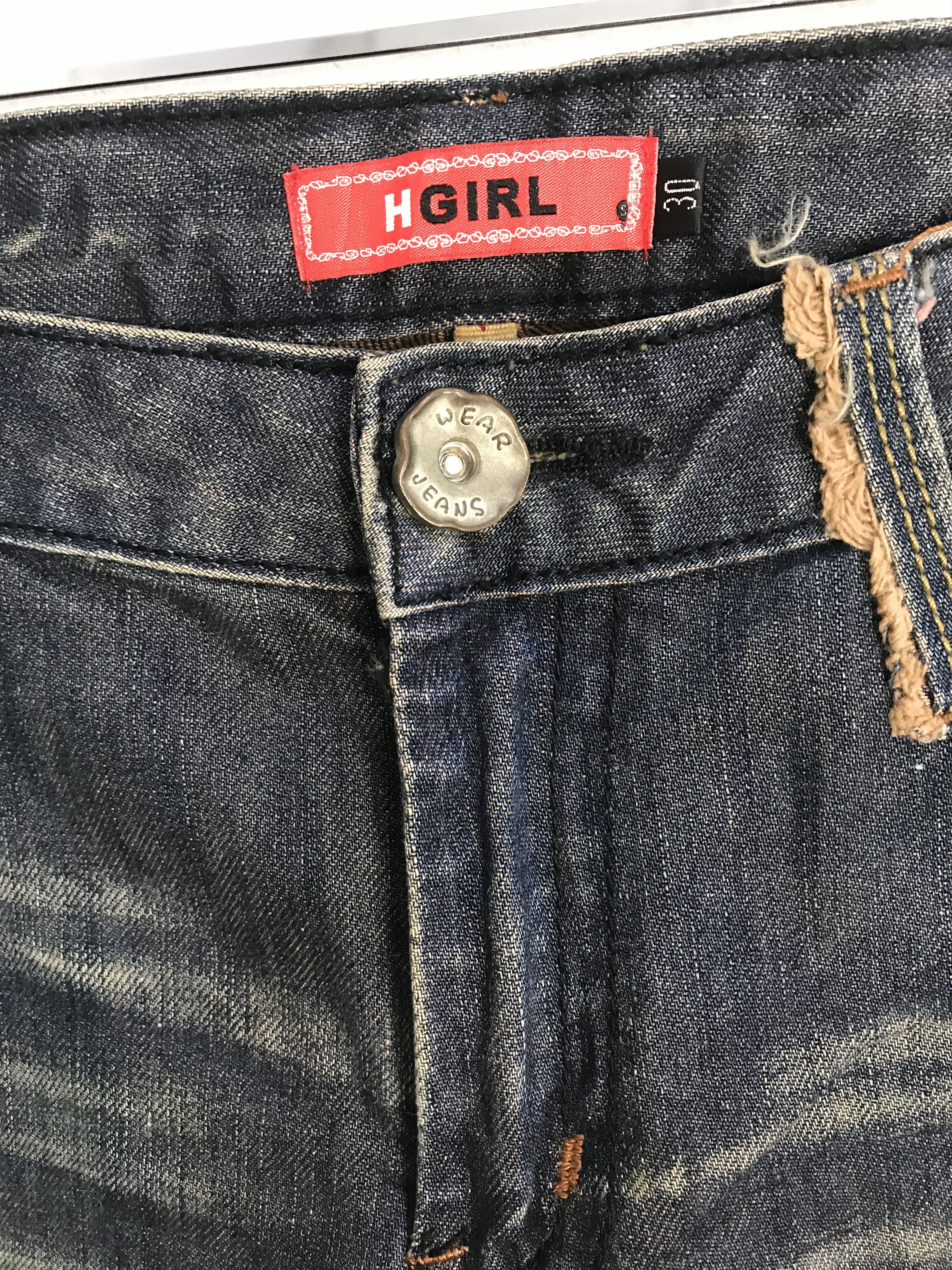 Other H Girl Straight Cut Indigo Denim Jeans Size US 32 / EU 48 - 5 Thumbnail