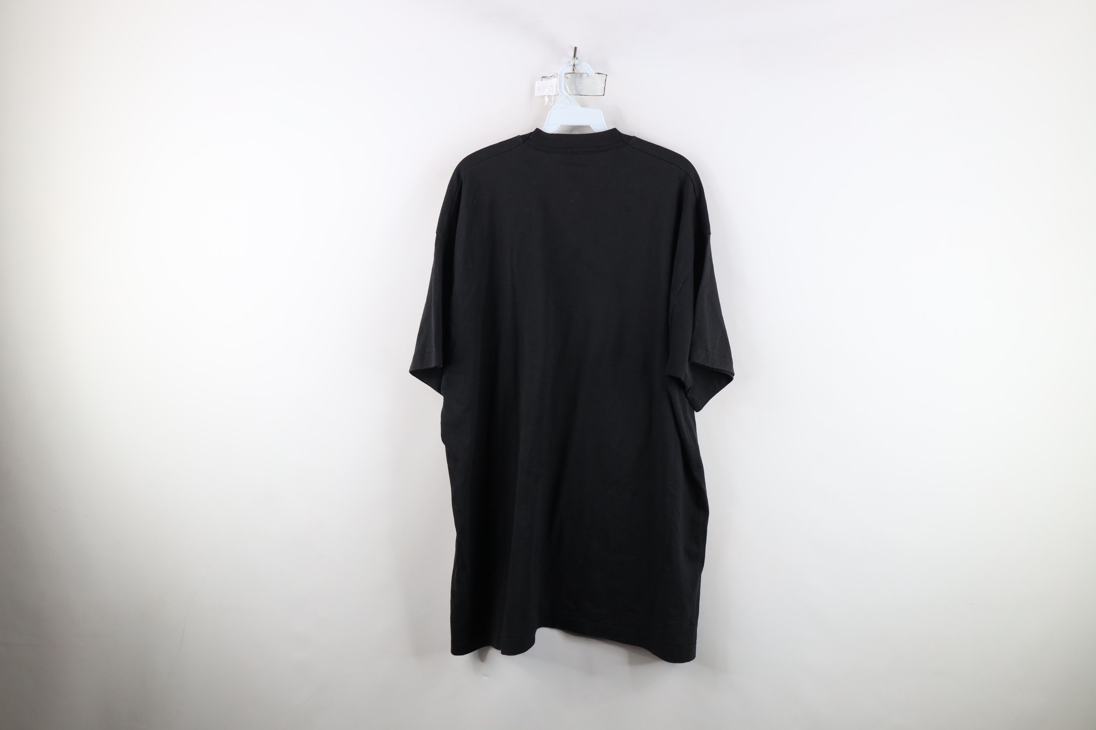 Vintage Vintage 90s Streetwear Heavyweight Pocket T-Shirt Black USA Size US XXL / EU 58 / 5 - 12 Thumbnail
