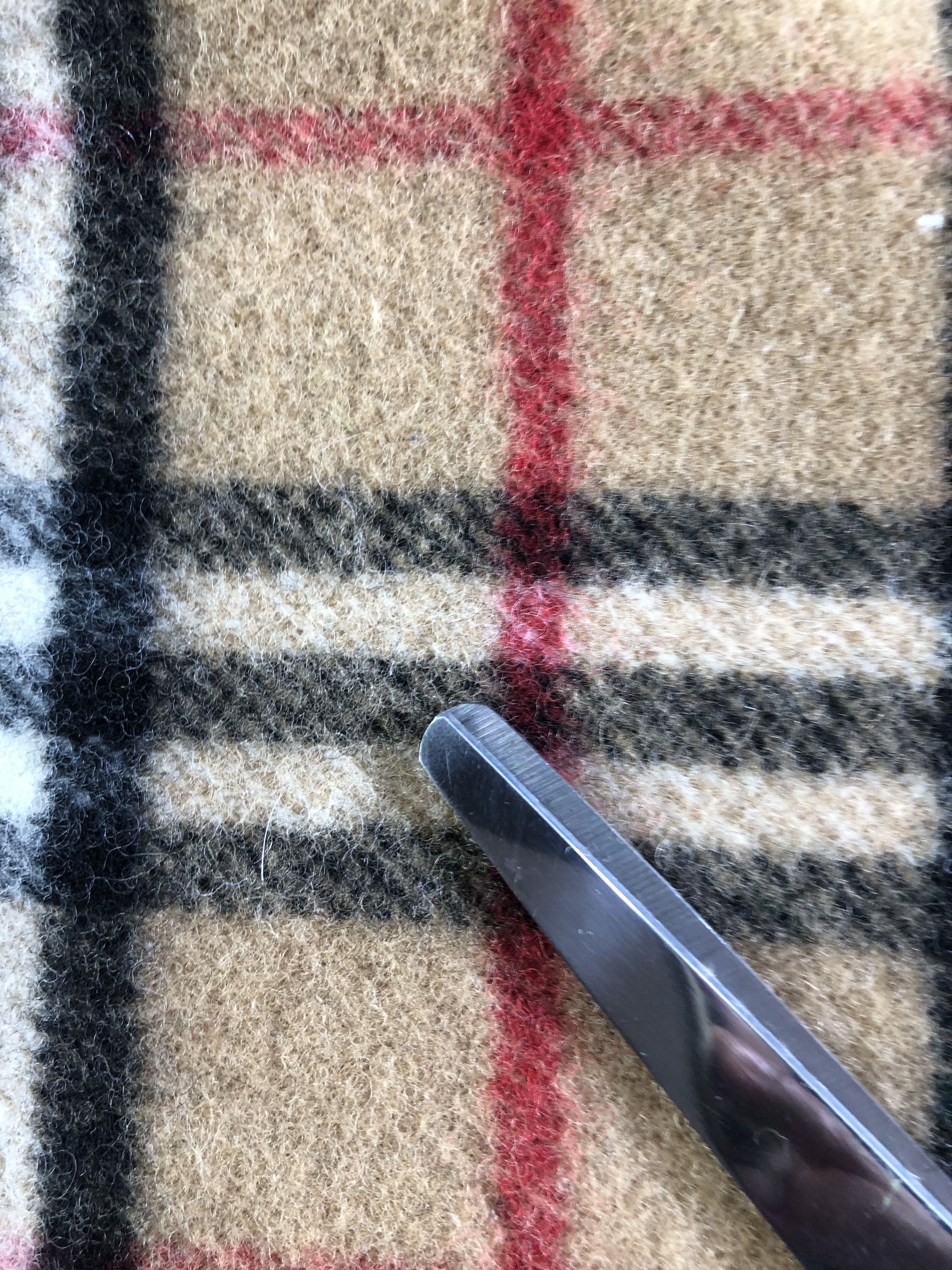Burberry Burberry Lambswool Scarf / Muffler / Neckwear SS1317 Size ONE SIZE - 8 Thumbnail