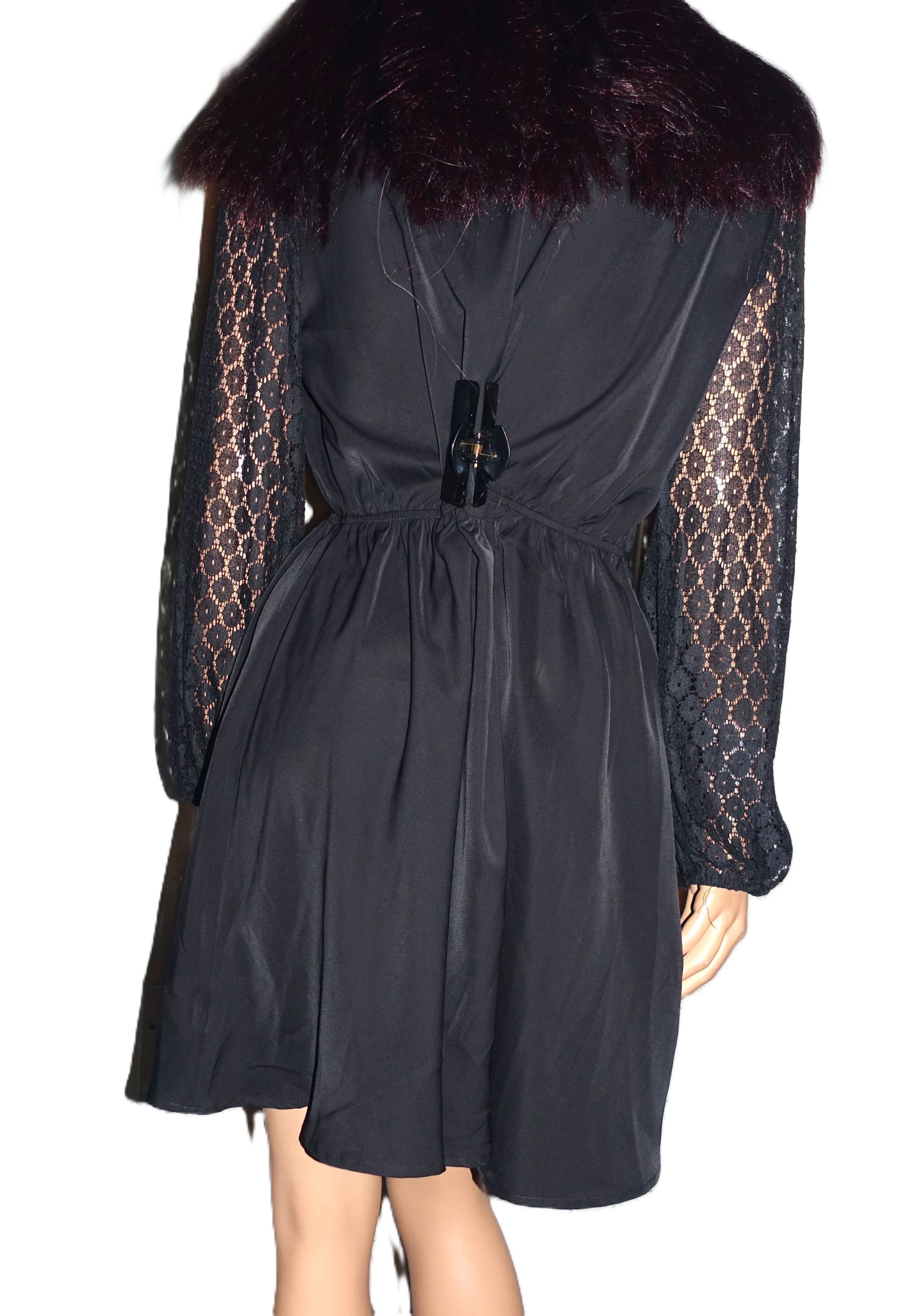 Other Cupshe Black Lace Dress L NWT Size L / US 10 / IT 46 - 6 Thumbnail
