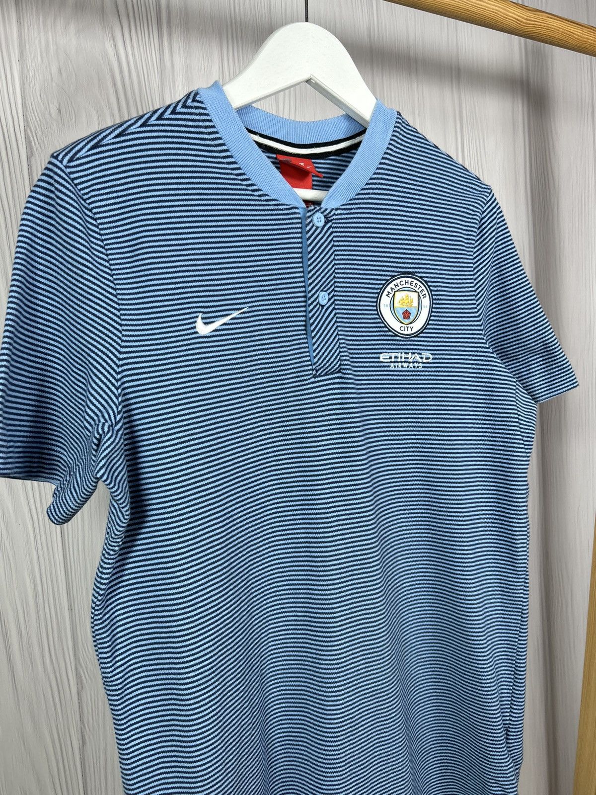 Nike Nike Manchester City Soccer Training Polo Size M Size US M / EU 48-50 / 2 - 3 Thumbnail