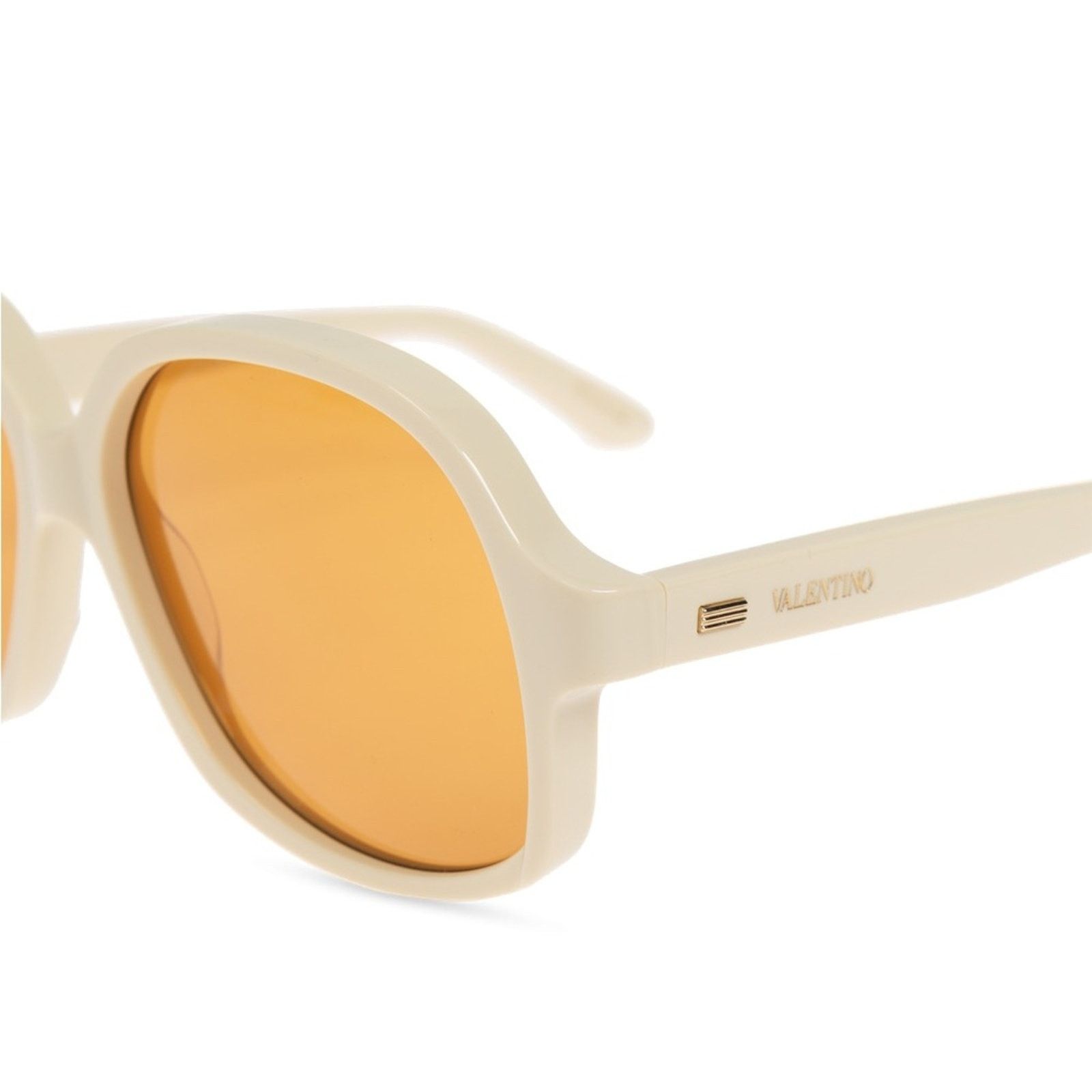 Valentino New! Valentino VLS 177C Cream Sunglasses , Authentic Size ONE SIZE - 2 Thumbnail
