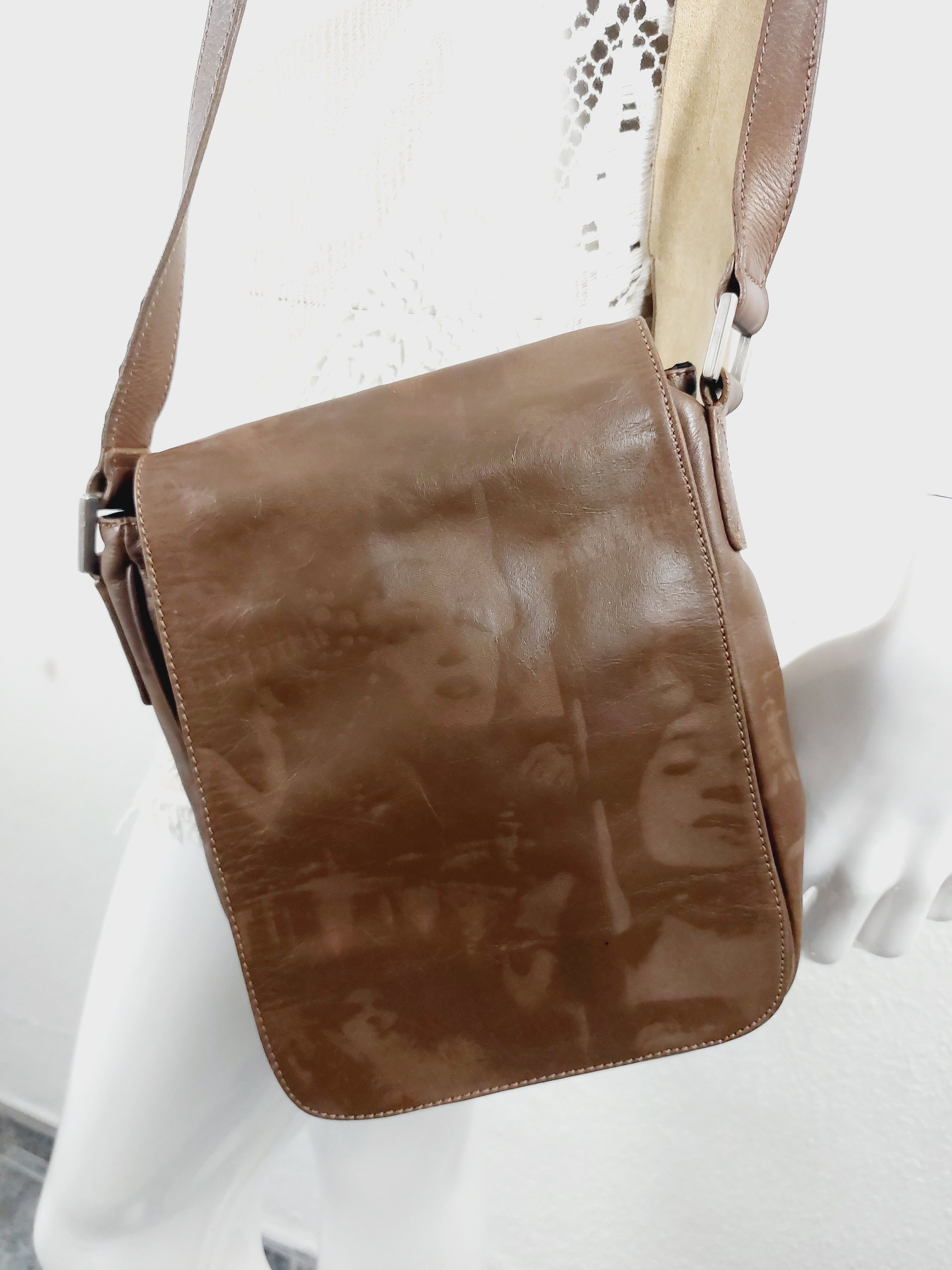 Jean Paul Gaultier Jean Paul Gaultier Leather Faces Portrait Crossbody Bag Size ONE SIZE - 4 Thumbnail