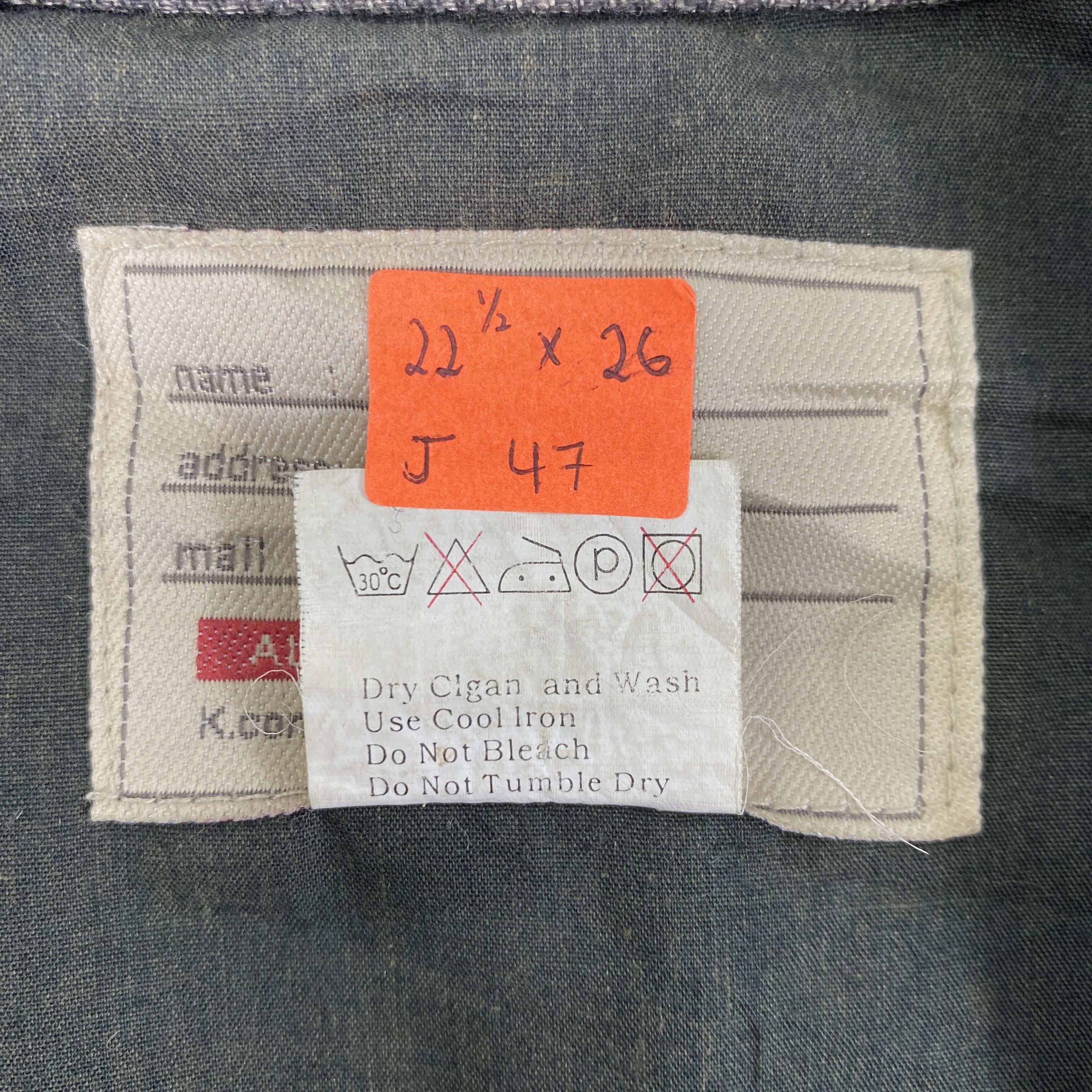 Comme des Garcons Vintage Punk Comme des Garcon style Jacket -J047 Size US S / EU 44-46 / 1 - 8 Thumbnail