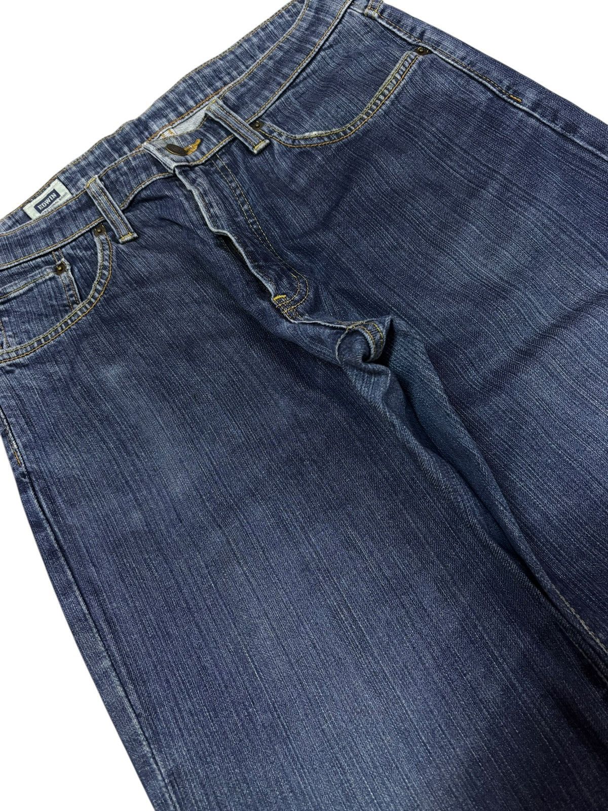 Edwin Vtg Edwin Japan 403 Distressed Jeans Size US 31 - 3 Thumbnail