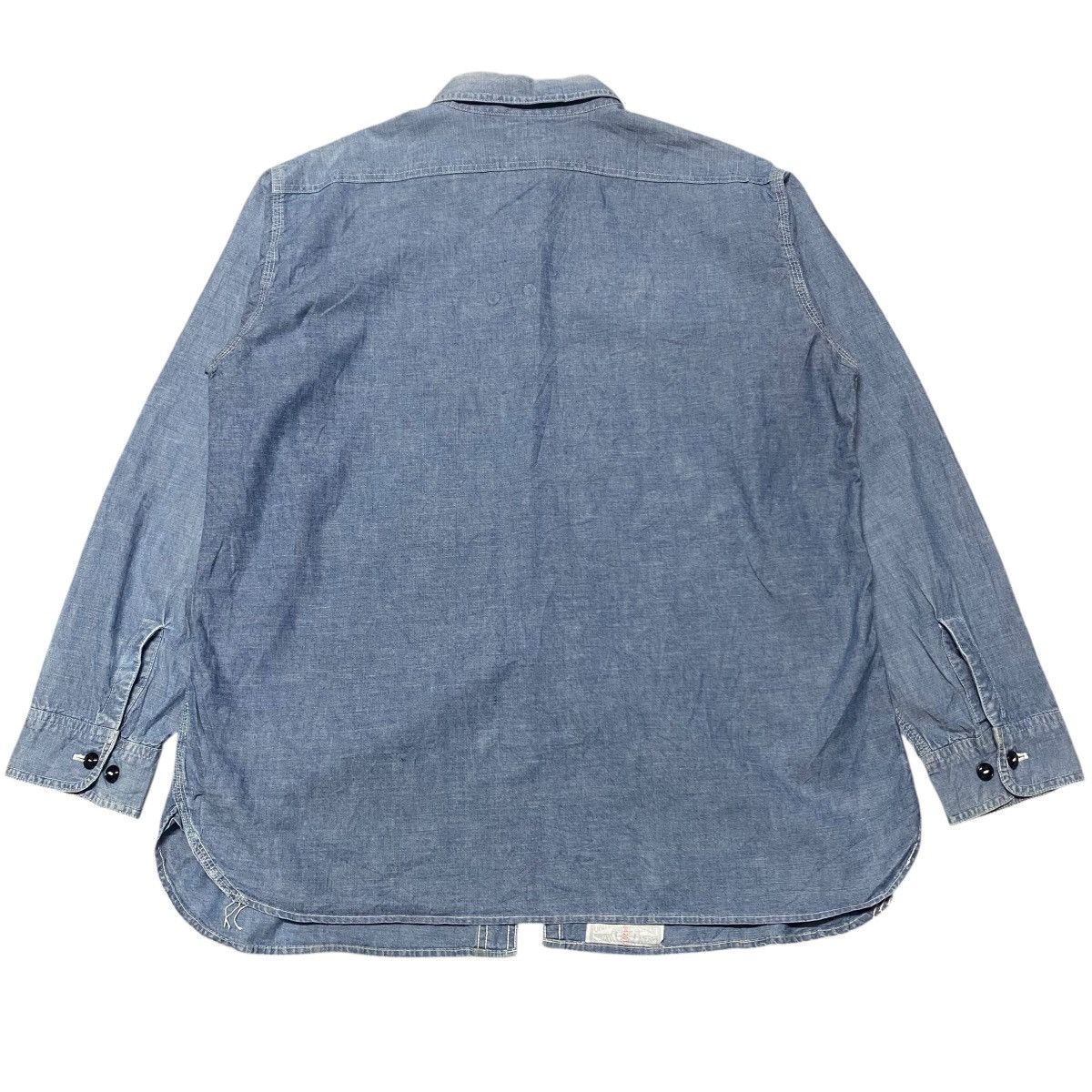 The Real McCoy's Vintage 8Hour Union Joe McCoy Work Shirt Size US L / EU 52-54 / 3 - 2 Thumbnail
