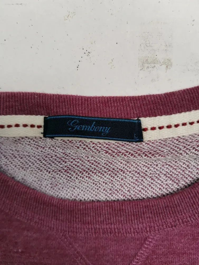 Japanese Brand Gembony as for the Sea Leave it to me Big Logo Sweatshirt Size US L / EU 52-54 / 3 - 5 Thumbnail