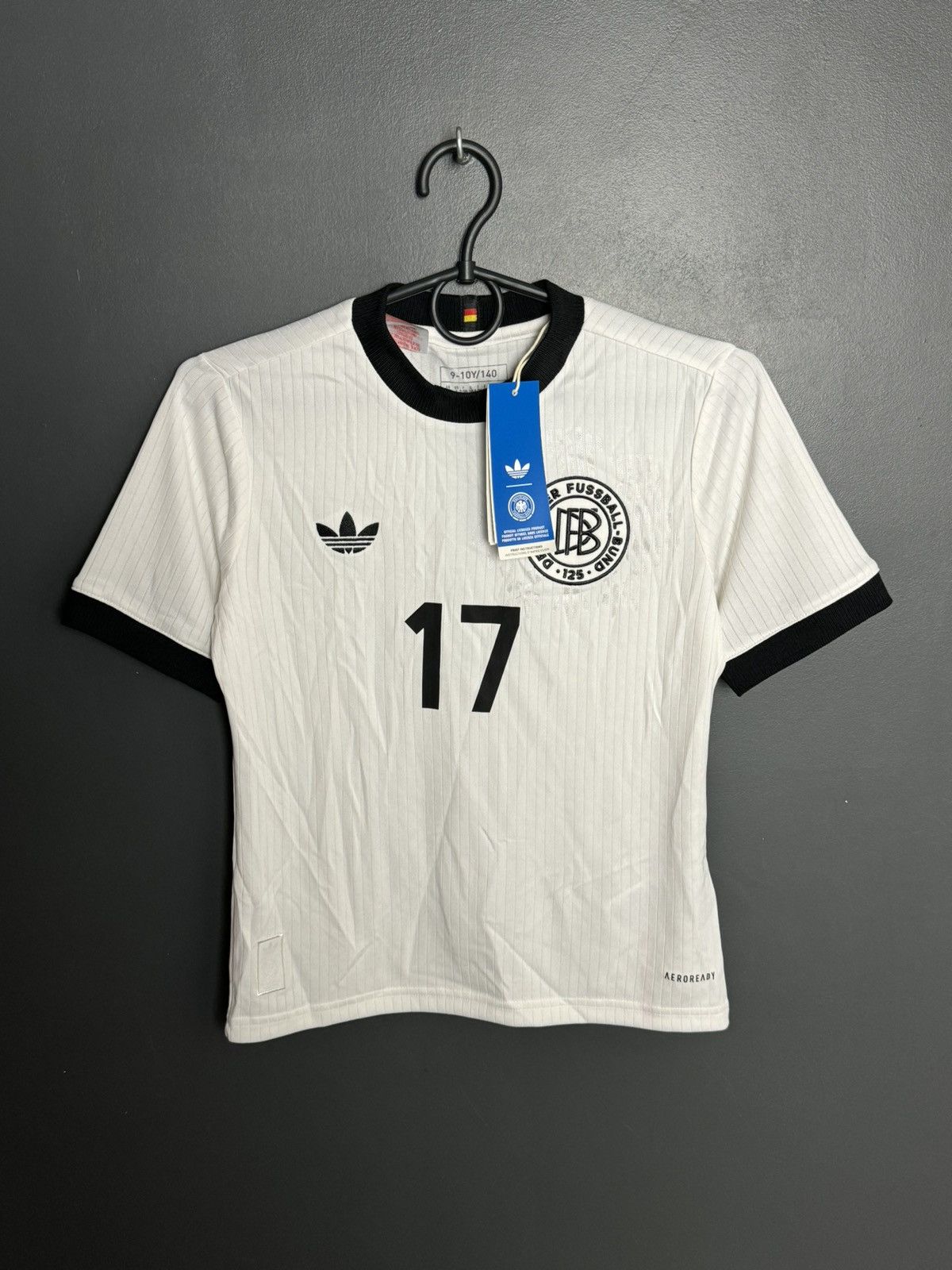 Adidas KIDS New Germany Anniversary 125 Wirtz Football Jersey Size US XS / EU 42 / 0 - 2 Thumbnail