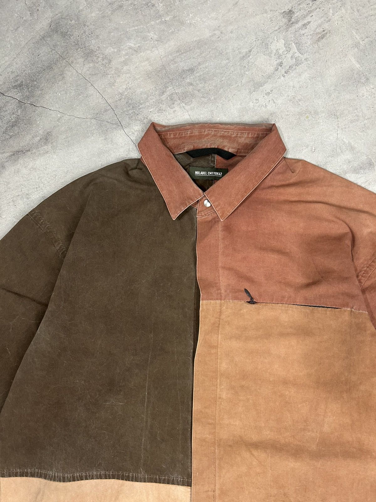 Japanese Brand Rare Nulabel Tokyo CM1Y0K42 Shirt Size US L / EU 52-54 / 3 - 4 Thumbnail