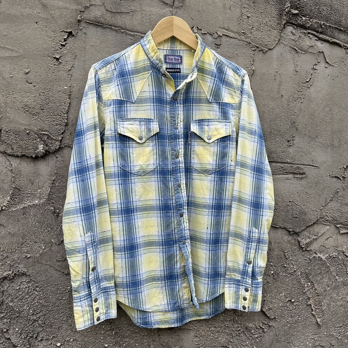 Blue Blue Japan Blue blue japanese brand sanghai shirt Indigo Dye Size US M / EU 48-50 / 2 - 2 Thumbnail