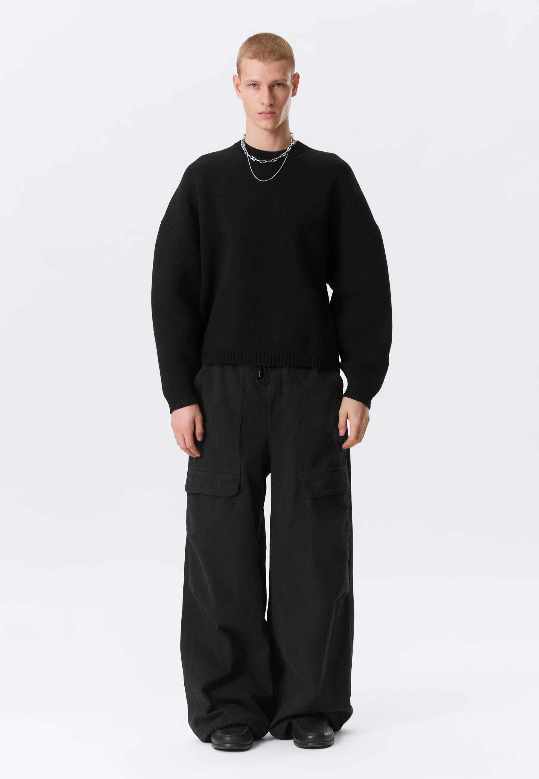Loewe o1w1db10426 Sweaters in Black Size US M / EU 48-50 / 2 - 2 Thumbnail