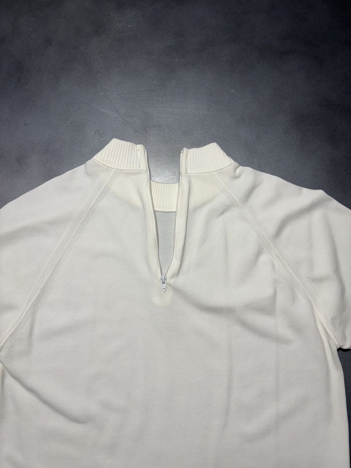 Vintage Vintage Quarter Zip Cycling Polo Jersey Ban-Lon Nylon Talon Size S / US 4 / IT 40 - 4 Thumbnail