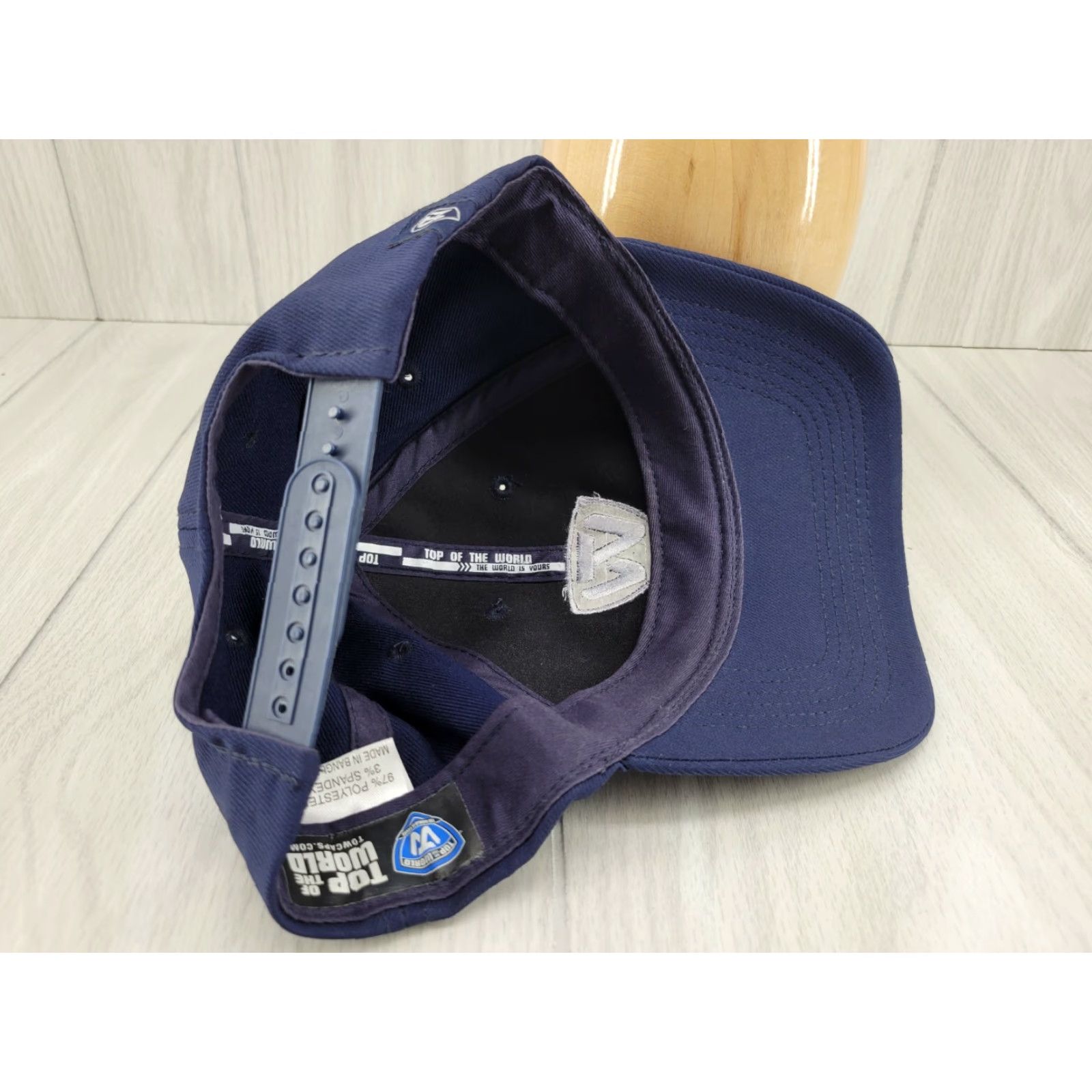 Top Of The World Top of the World Baseball Cap Logo Hat Blue Adults Mens Adjustable Cap Blue Logo Hat Size US M / EU 48-50 / 2 - 7 Thumbnail