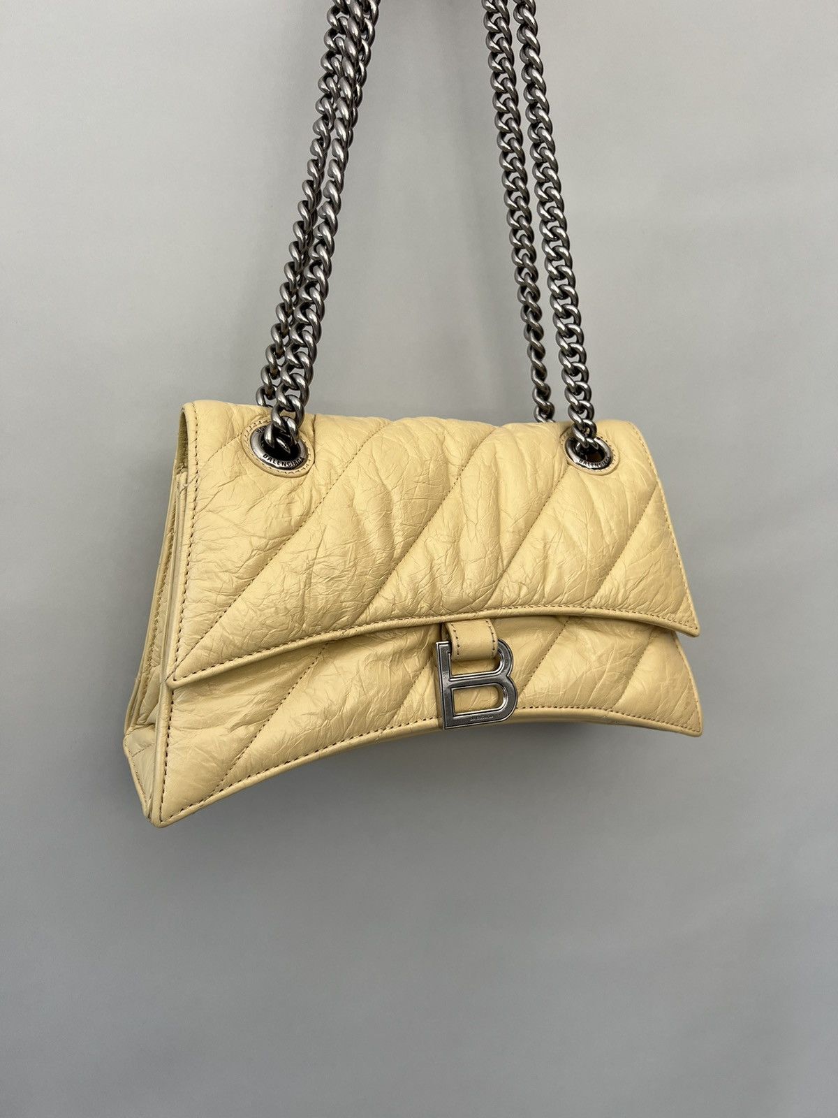 Balenciaga Balenciaga Crush Quilted Shoulder Bag Size ONE SIZE - 4 Thumbnail