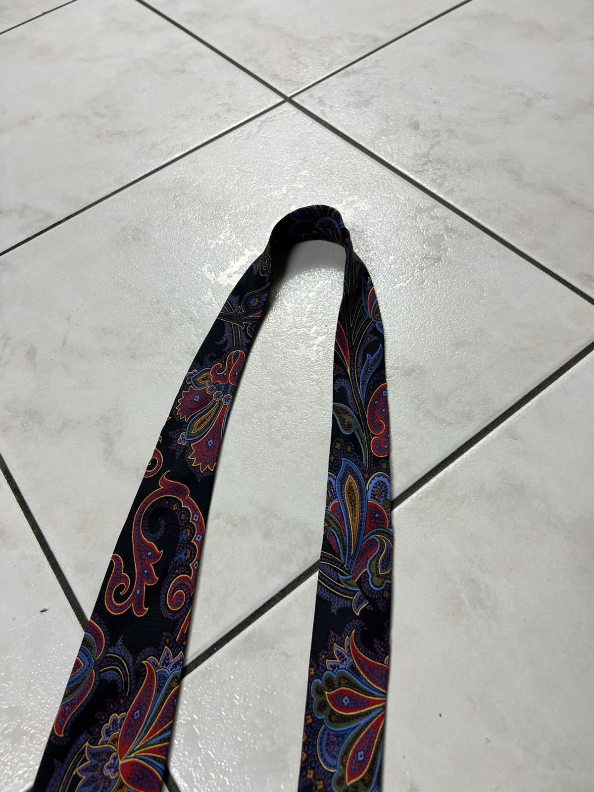 Ralph Lauren Ralph Lauren silk tie luxury floral psychedelic patterned Size ONE SIZE - 10 Thumbnail