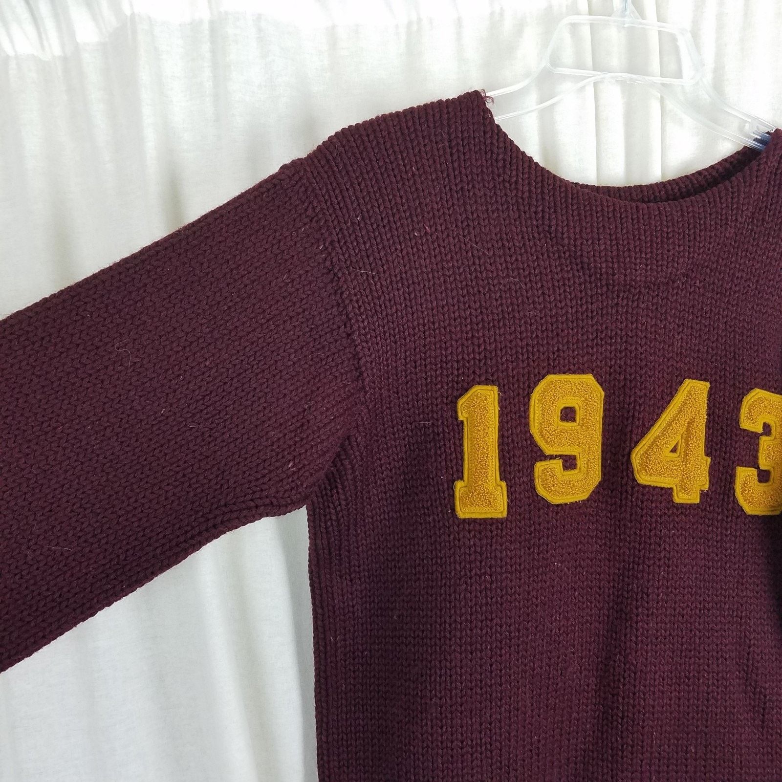 Vintage Class 1943 Boston College BC Horace Partridge Knit Sweater Size US M / EU 48-50 / 2 - 4 Thumbnail