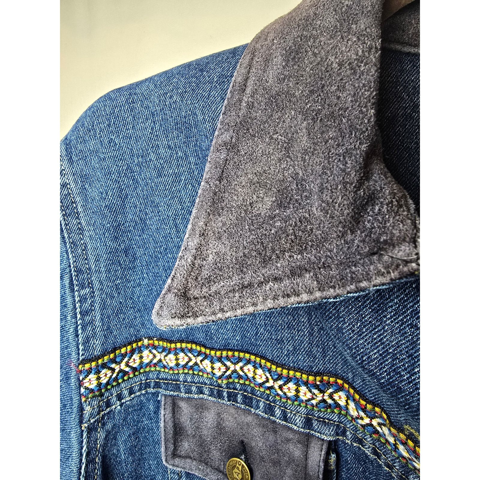 Other Agapo 90s Vintage Denim Jacket Size Large Size L / US 10 / IT 46 - 5 Thumbnail
