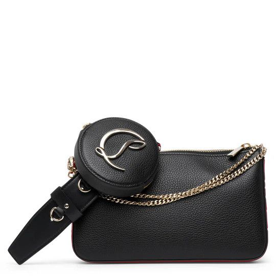 Christian Louboutin o1s1wg110126 Size: OS/Loubila Hybrid Pouch in Black Size ONE SIZE - 4 Thumbnail
