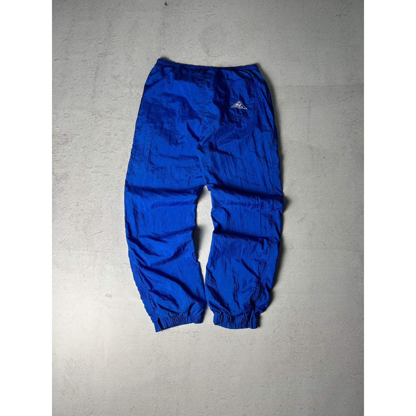 NFL Vintage Mens NFL Cuffed Blue Track Pants - Men's Large Size US 34 / EU 50 - 2 Thumbnail