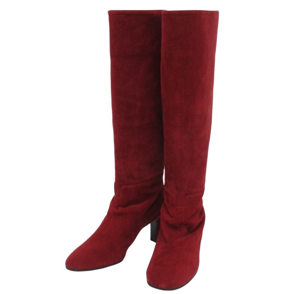 Hermes Hermes Hermes Suede Long Boots Suede Shoes DUTY FREE for USA Size ONE SIZE - 1 Thumbnail