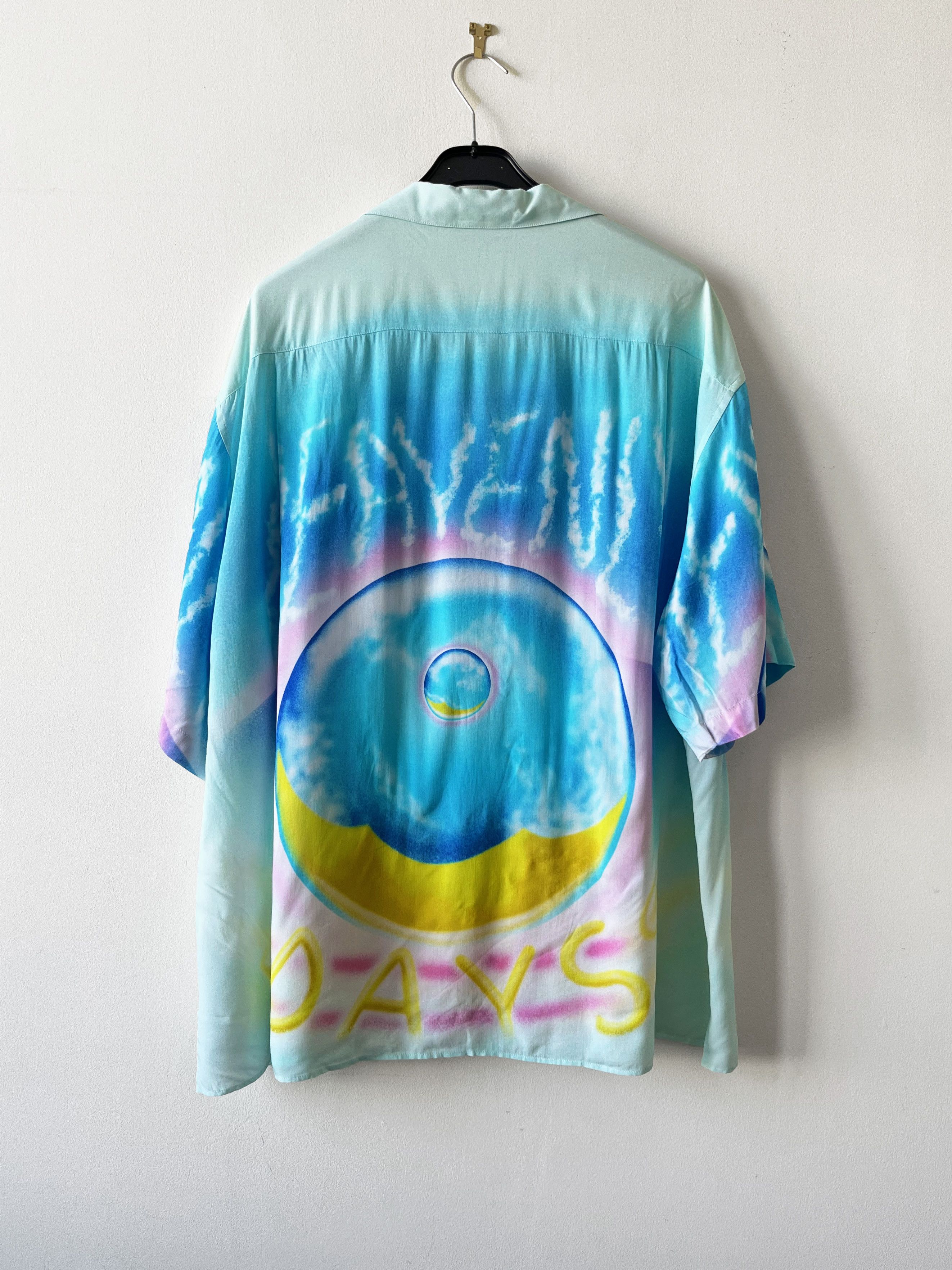 Celine × Hedi Slimane Celine x Marcelo Lavin 'Heavenly Days' Hawaiian Shirt Size US L / EU 52-54 / 3 - 2 Thumbnail