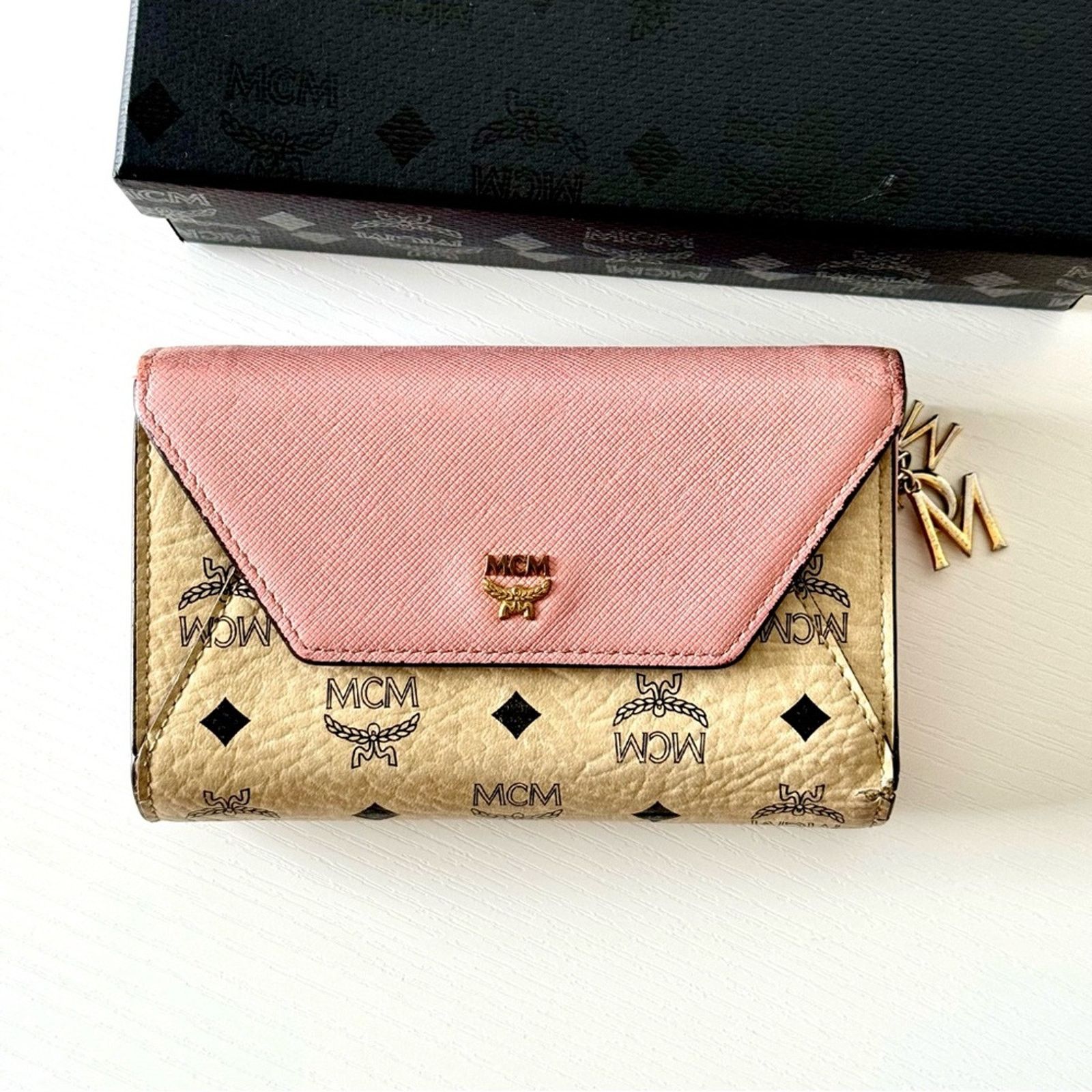 MCM MCM Wallet, Monogram, Small, Authentic Size ONE SIZE - 2 Thumbnail