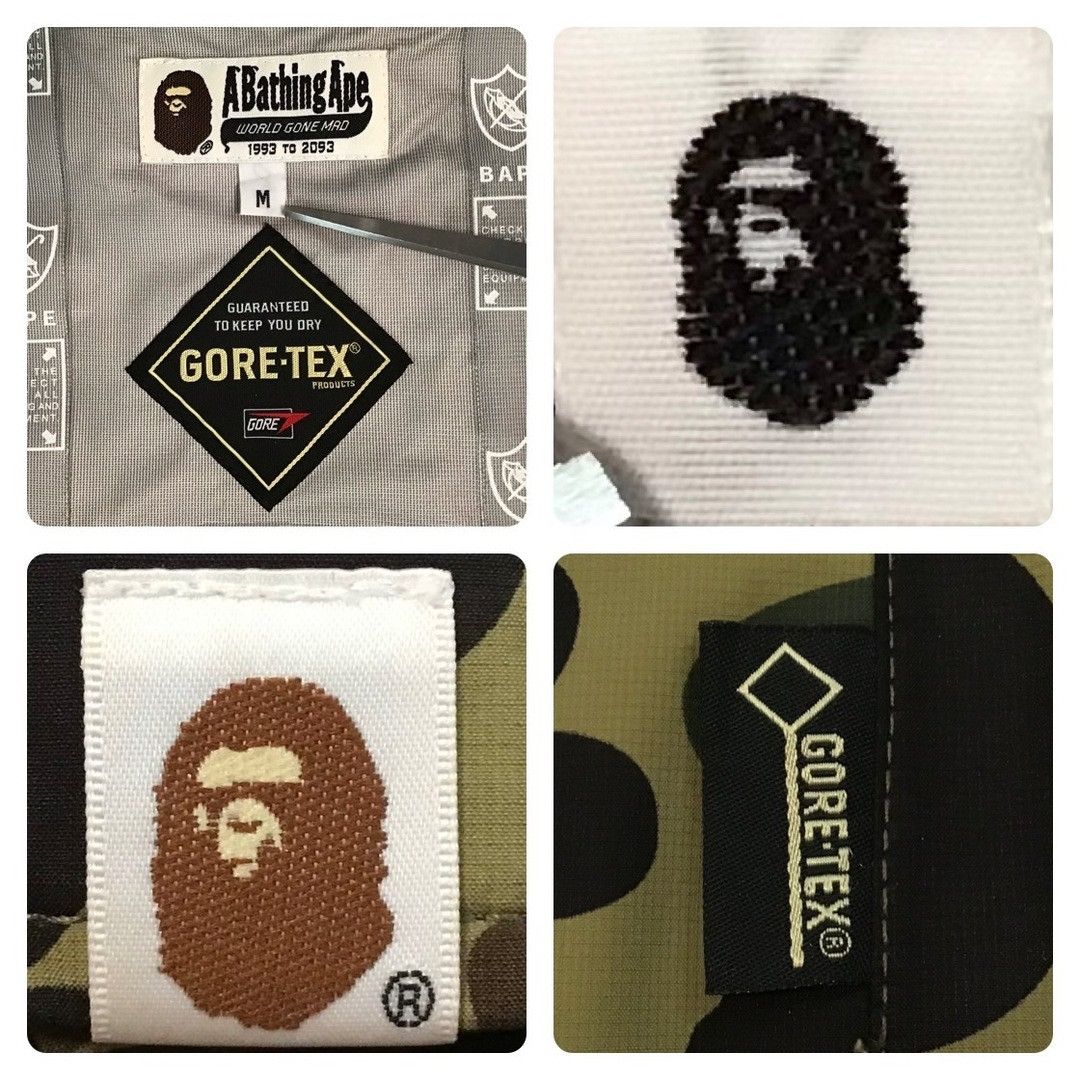 Bape × Goretex BAPE GORE TEX 1st camo green hoodie snowboard jacket APE Size US M / EU 48-50 / 2 - 7 Thumbnail