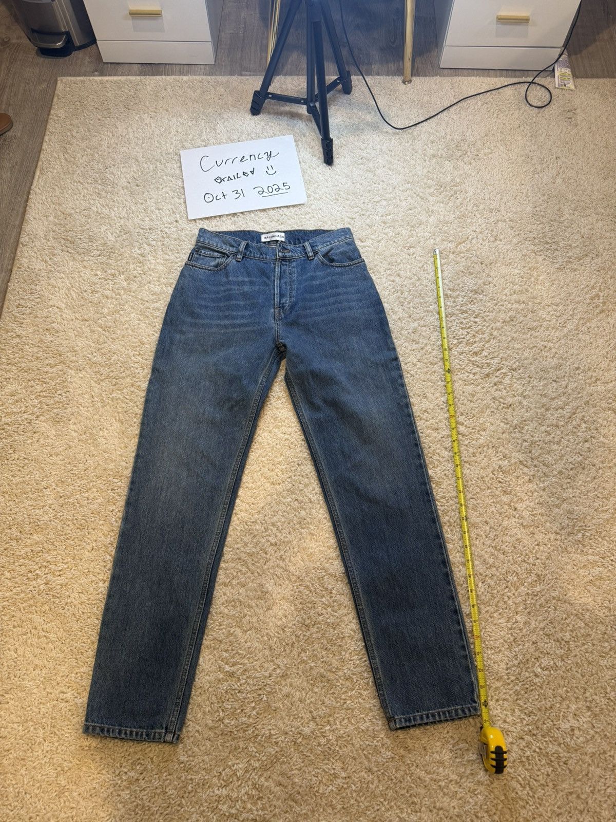 Balenciaga Balenciaga Woman Jean Denim Size 28" / US 6 / IT 42 - 1 Thumbnail
