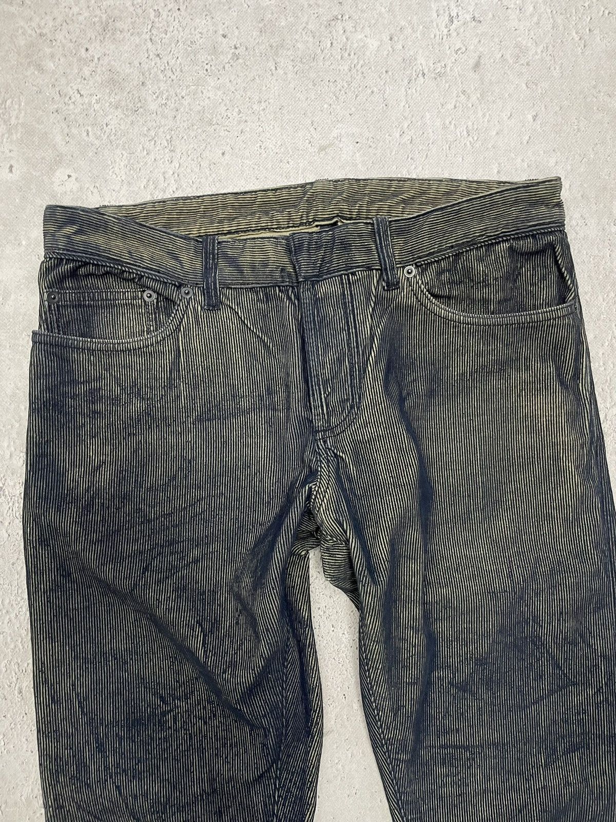 Balenciaga Balenciaga 2011 velvet pants slim japanese avant-garde style Size US 33 - 2 Thumbnail