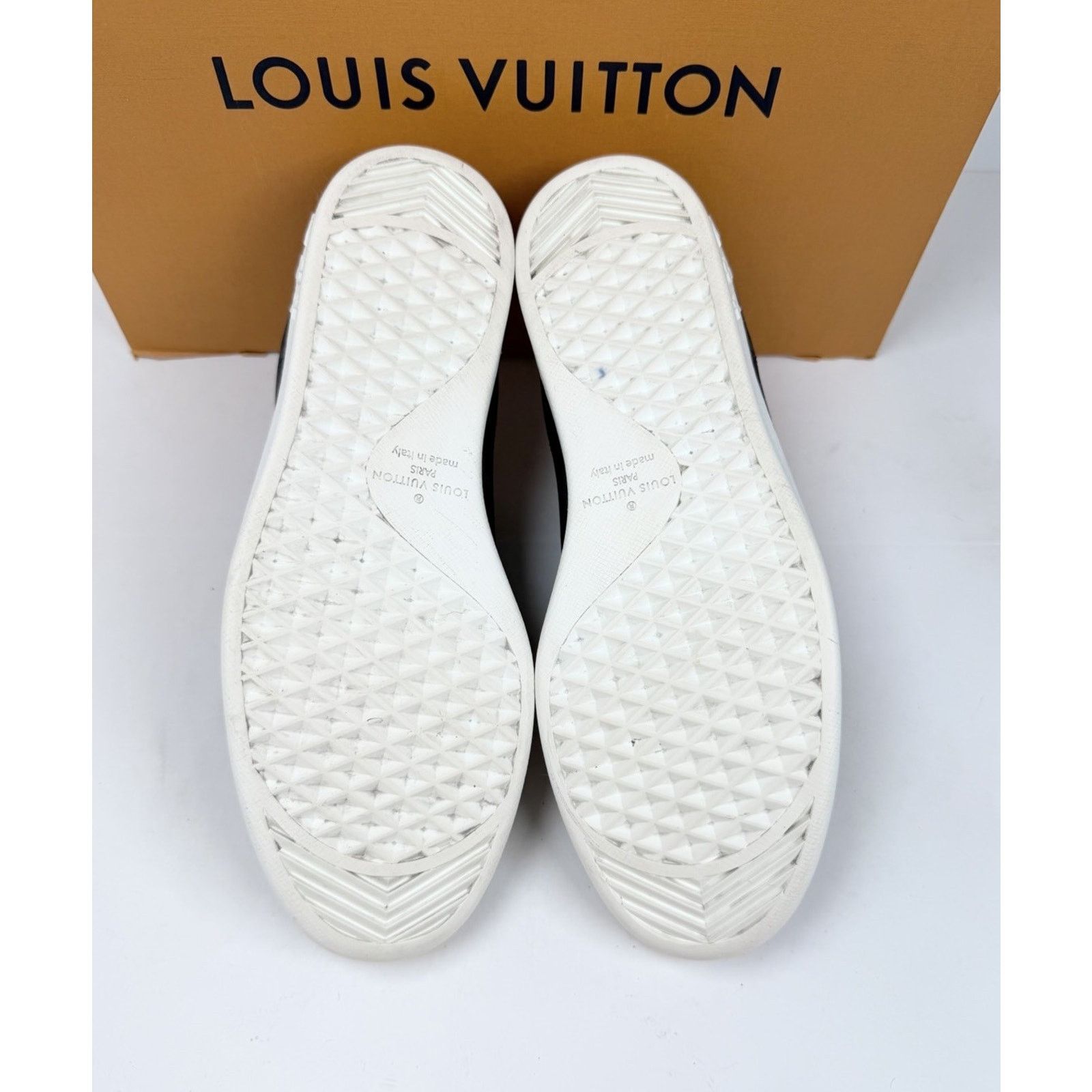 Louis Vuitton Size 7LV/8US - Louis Vuitton Luxembourg Monogram Sneakers Size US 8 / EU 41 - 7 Thumbnail