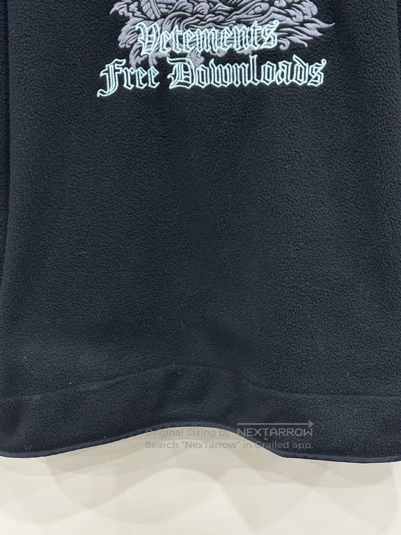 Vetements Vetements Pirate Ship Fleece Jacket Size US S / EU 44-46 / 1 - 6 Thumbnail