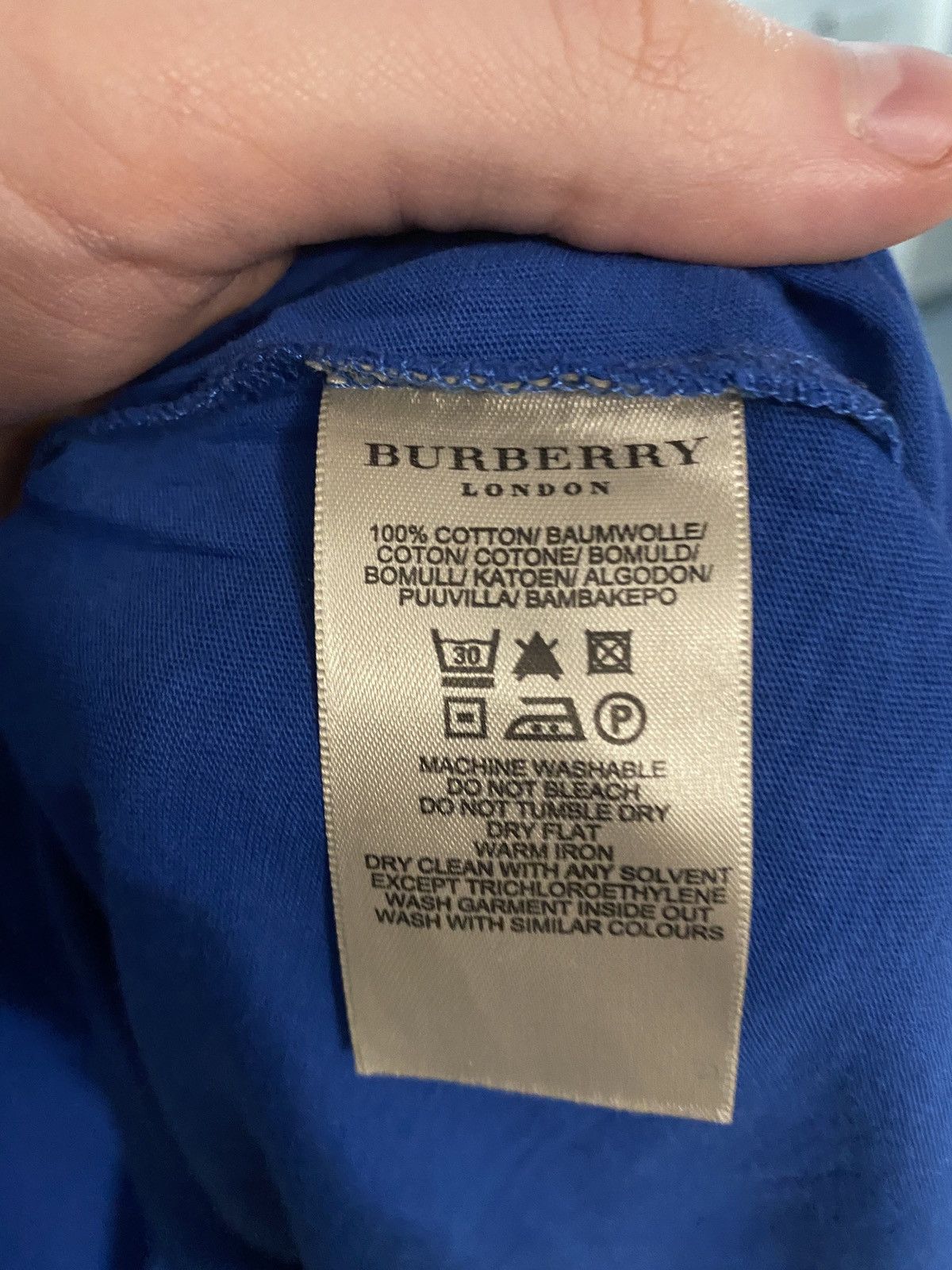 Burberry Burberry Luxury longsleeve big logo Size US XL / EU 56 / 4 - 3 Thumbnail