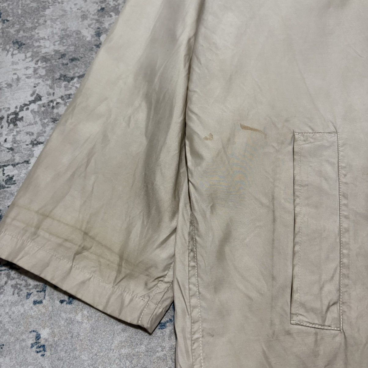 Yohji Yamamoto Vintage 90s Y's for Men yohji yamamoto light trench coat Size US L / EU 52-54 / 3 - 17 Thumbnail