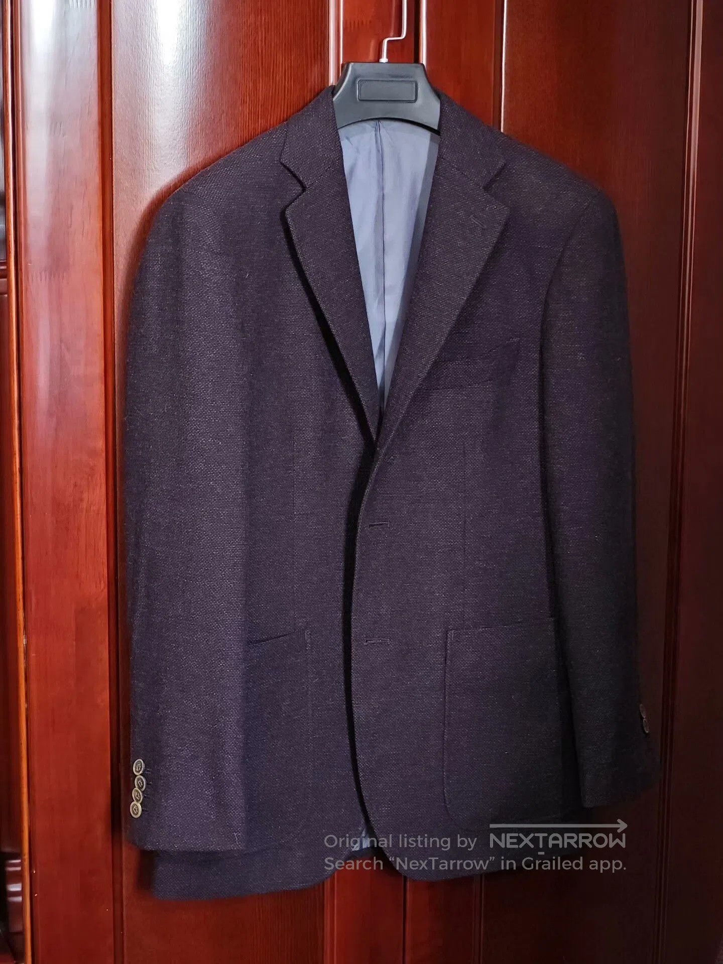 Japanese Brand Custom Italian Wool Blazer. Size US M / EU 48-50 / 2 - 1 Thumbnail
