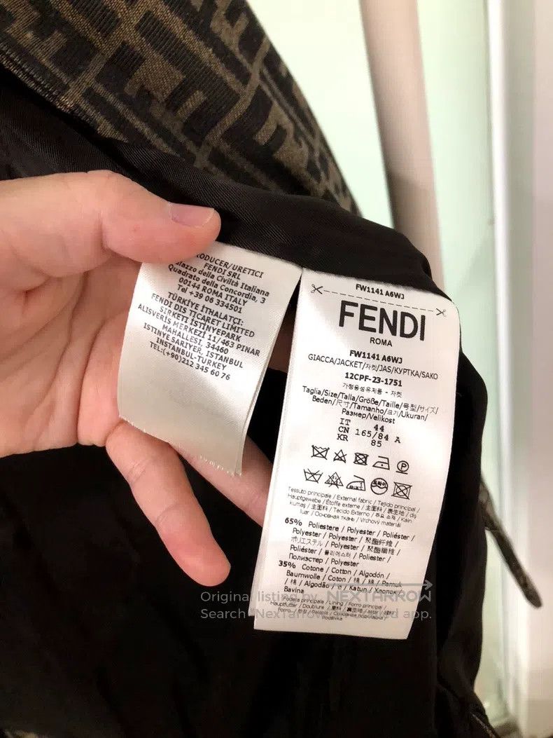 Fendi Fendi All-Print Jacket Size M / US 6-8 / IT 42-44 - 6 Thumbnail