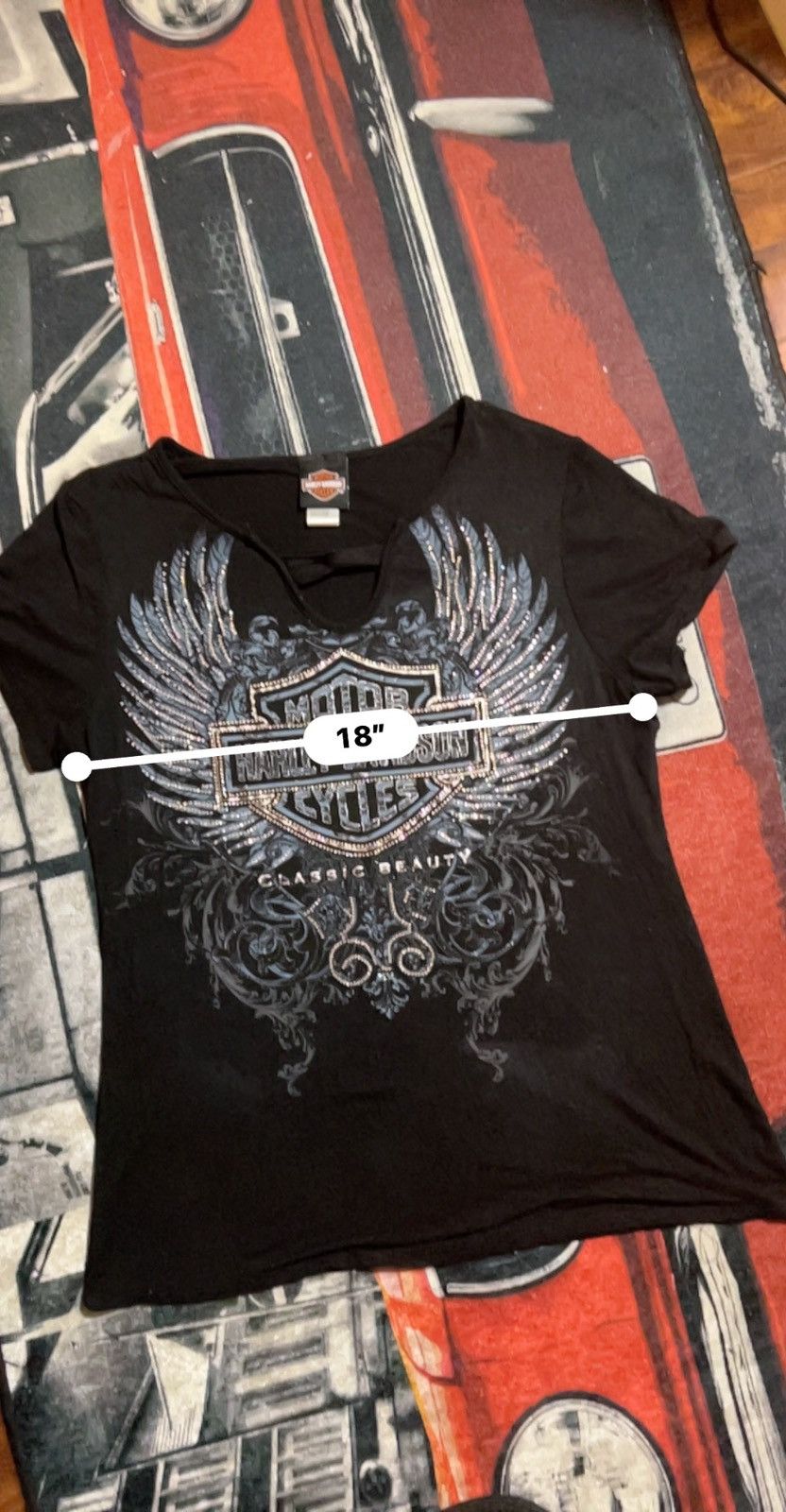 Harley Davidson Harley Davidson With Rhinestones Size XL / US 12-14 / IT 48-50 - 4 Thumbnail