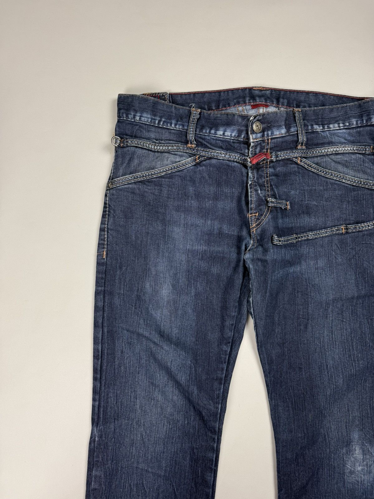 Marithe + Francois Girbaud Marithe Francois Girbaud Vintage Avant-Garde Denim Jeans Size US 32 / EU 48 - 6 Thumbnail