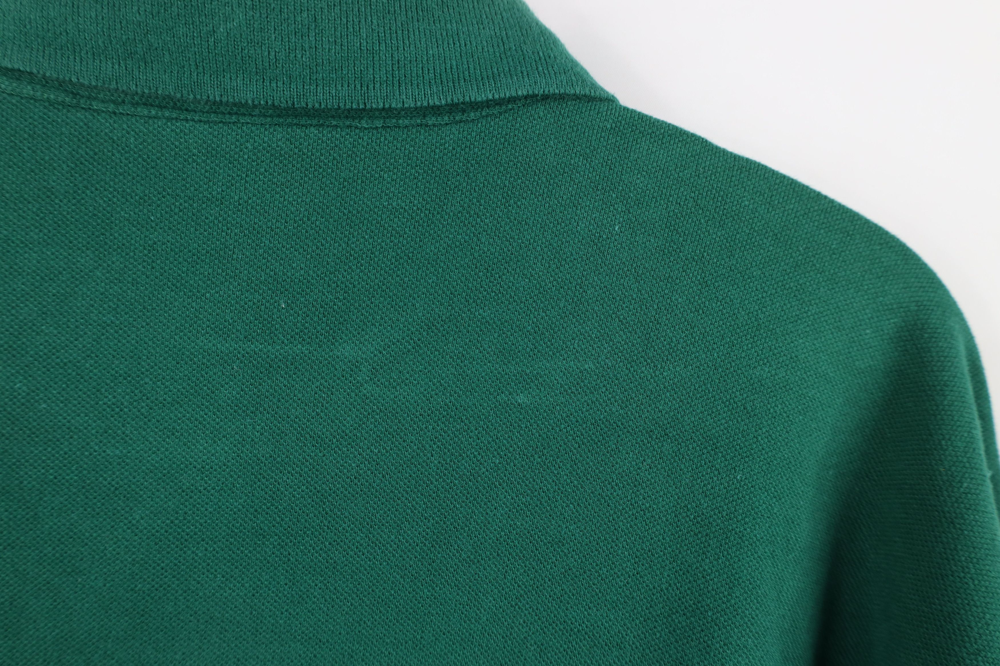 Vintage Vintage 90s Streetwear Pique Cotton Golf Polo Shirt Green Size US XXL / EU 58 / 5 - 10 Thumbnail