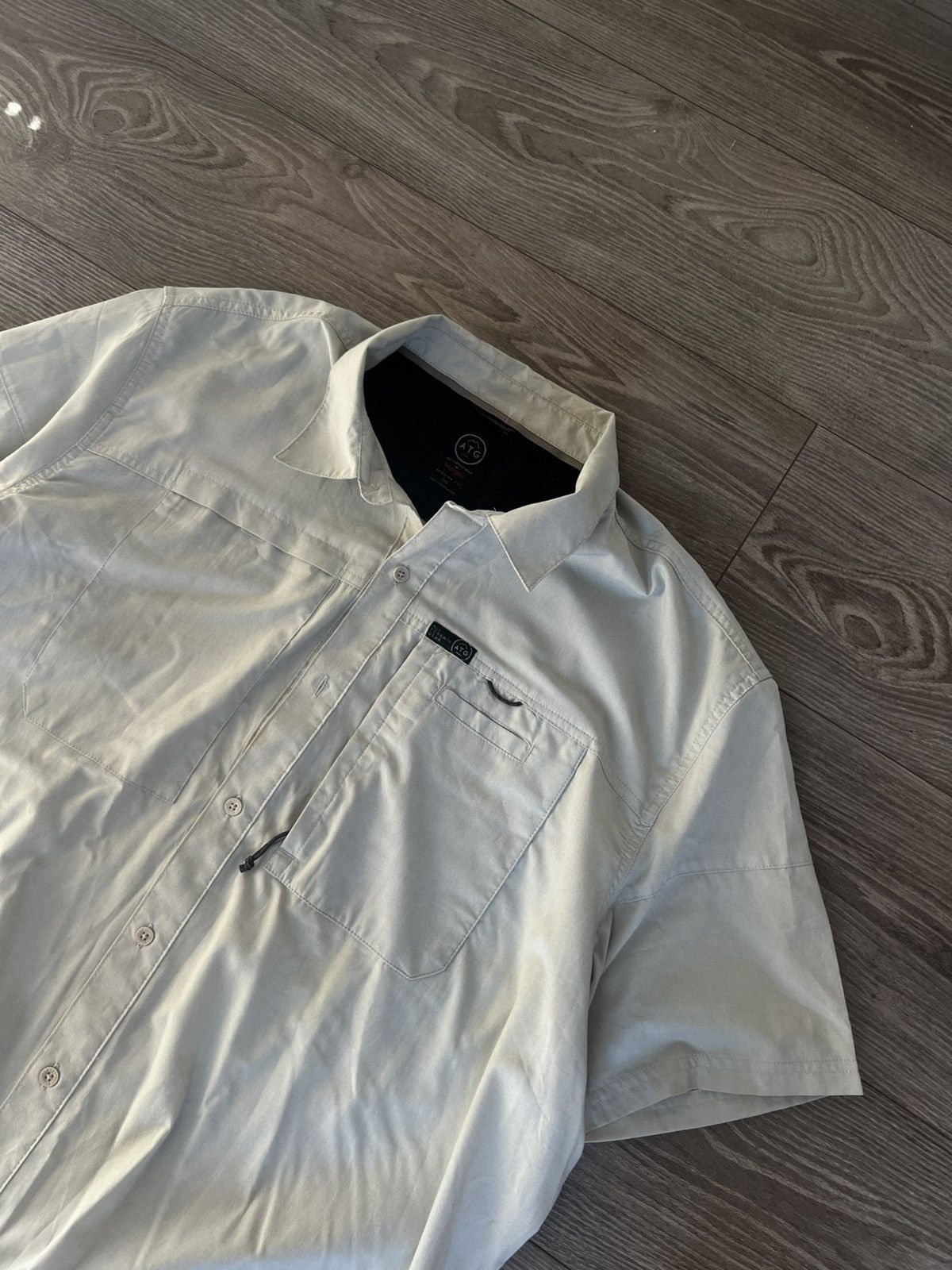 Wrangler ‼️Vintage Wrangler Outdoor ATG All Terrain Gear Pocket Shirt‼️ Size US XXL / EU 58 / 5 - 4 Thumbnail